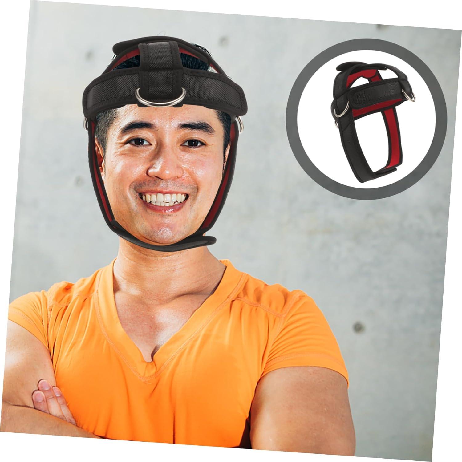 Arnés de Cuello Kisangel Ajustable para Entrenamiento de Fuerza