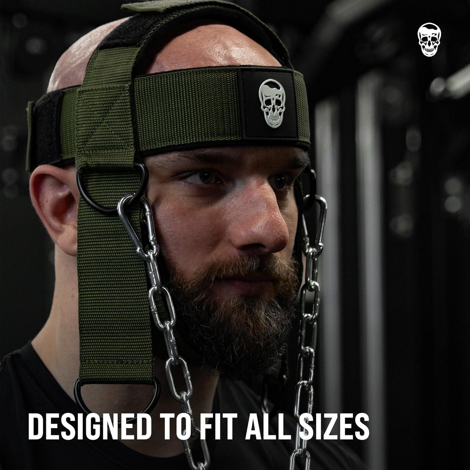 Arnés para Cuello Gymreapers - Cadena Acero Inoxidable 73.66 cm