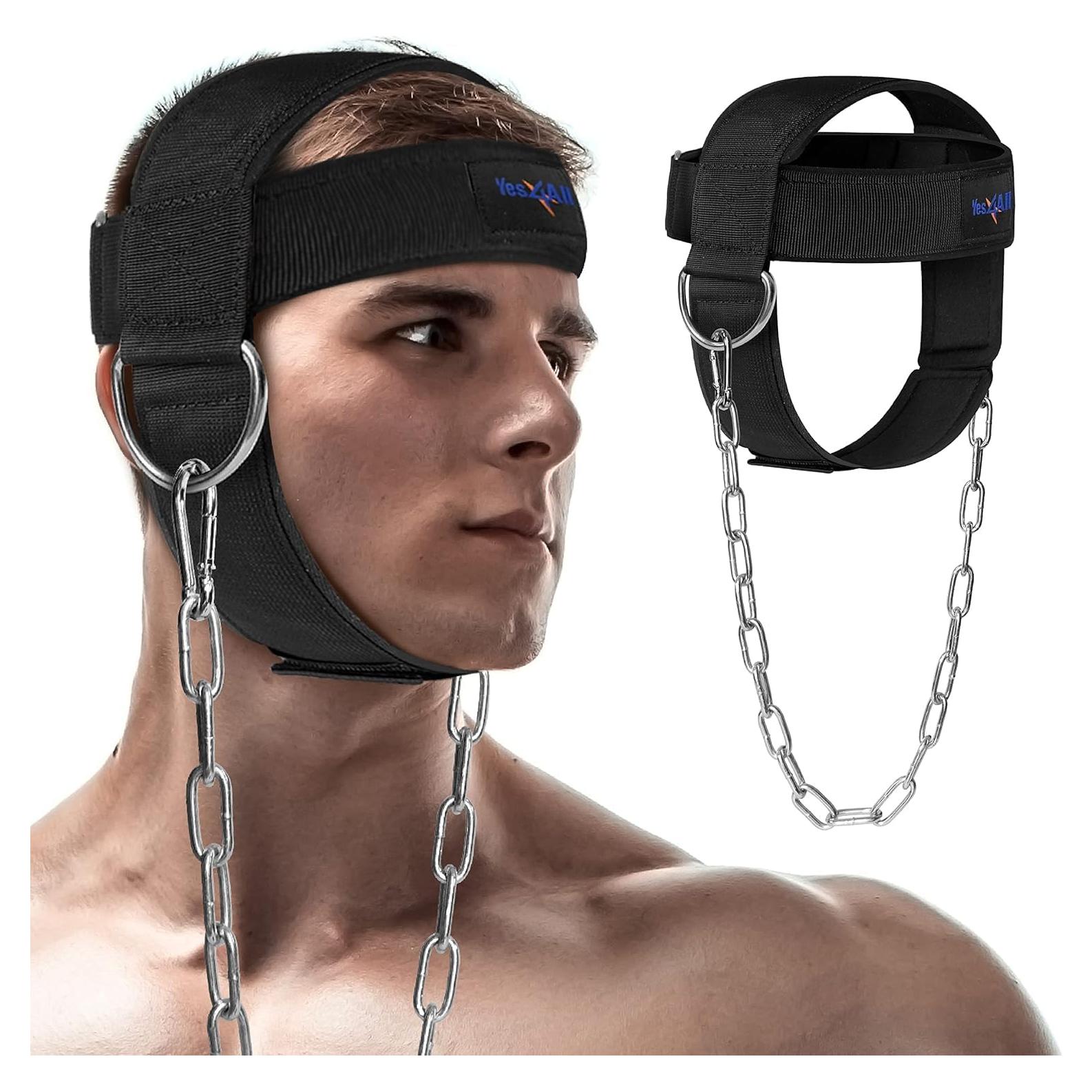 Arnés Ajustable para Cuello Yes4All - Soporte Acolchado Neopreno