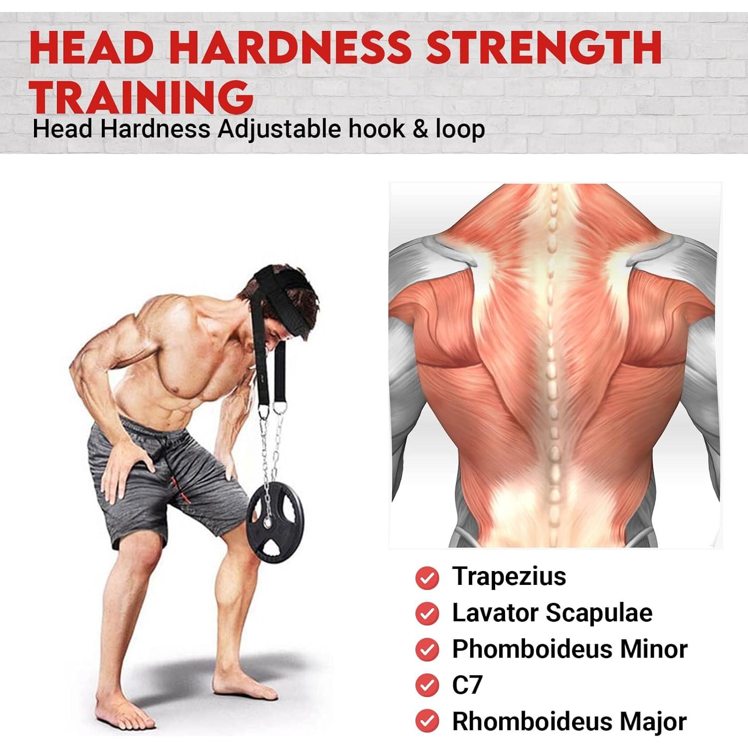 Arnés de Cuello Defy para Levantamiento de Pesas - Ajustable