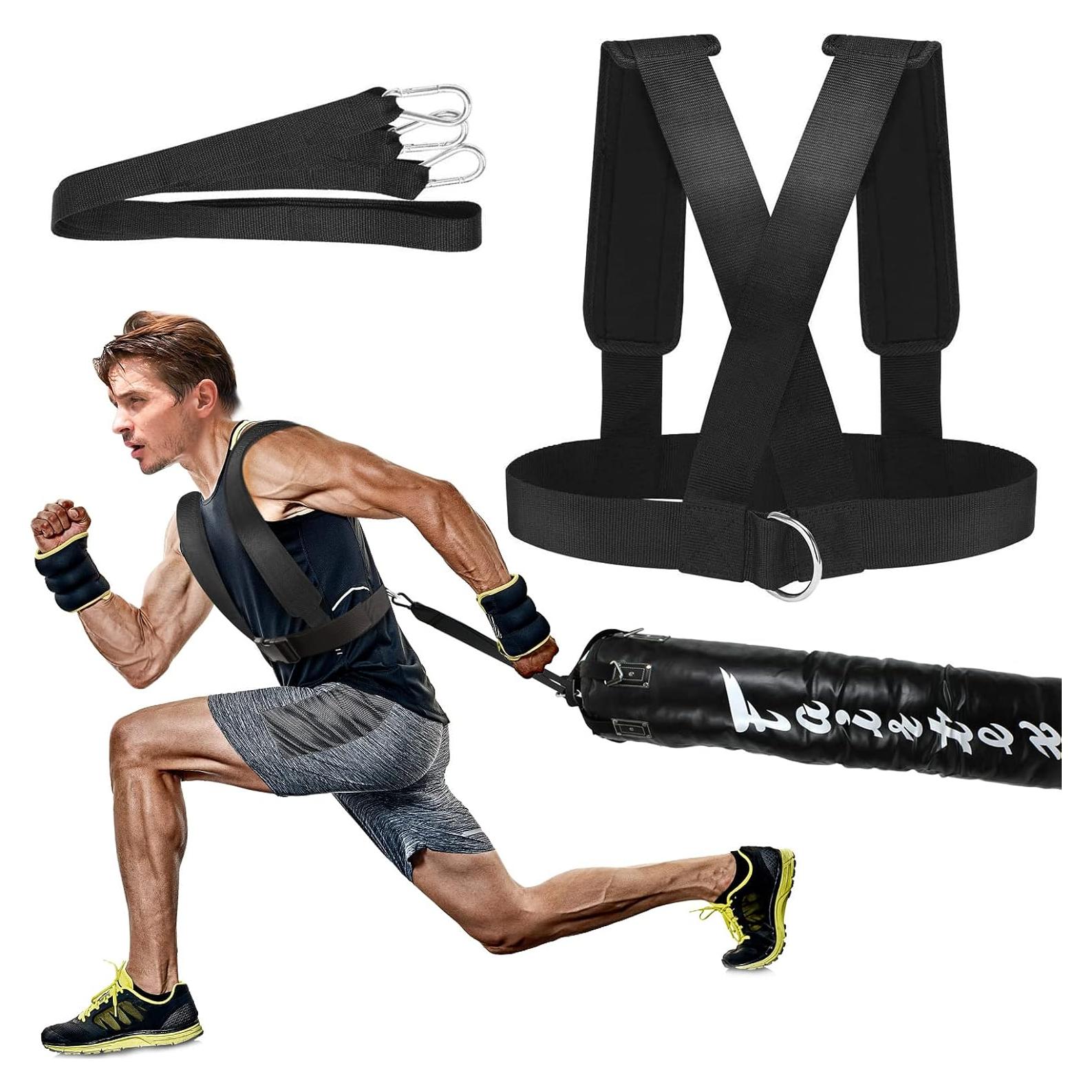 Kit de Arnés de Trineo YNXing para Entrenamiento de Fuerza