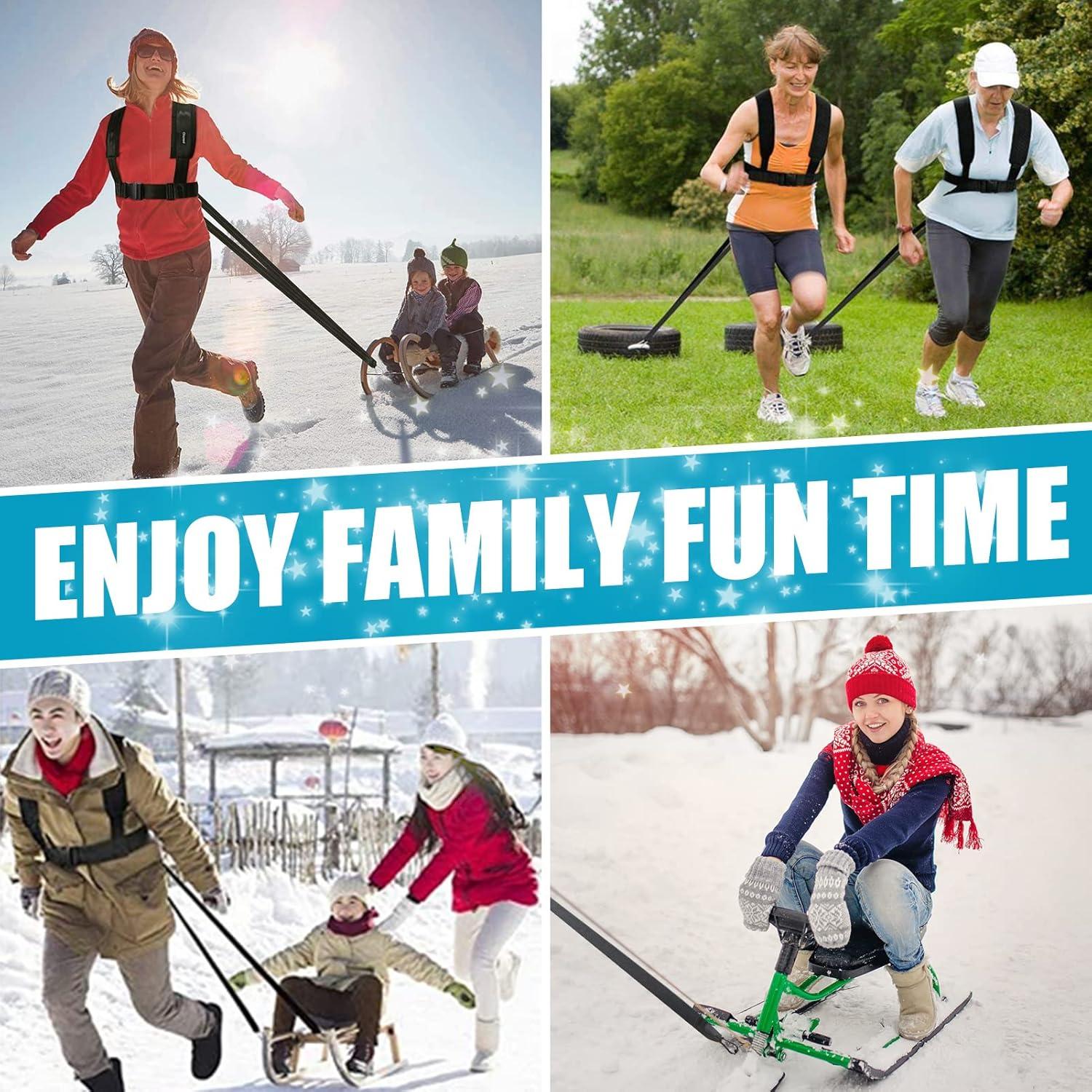 Kit de Arnés de Trineo YNXing para Entrenamiento de Fuerza