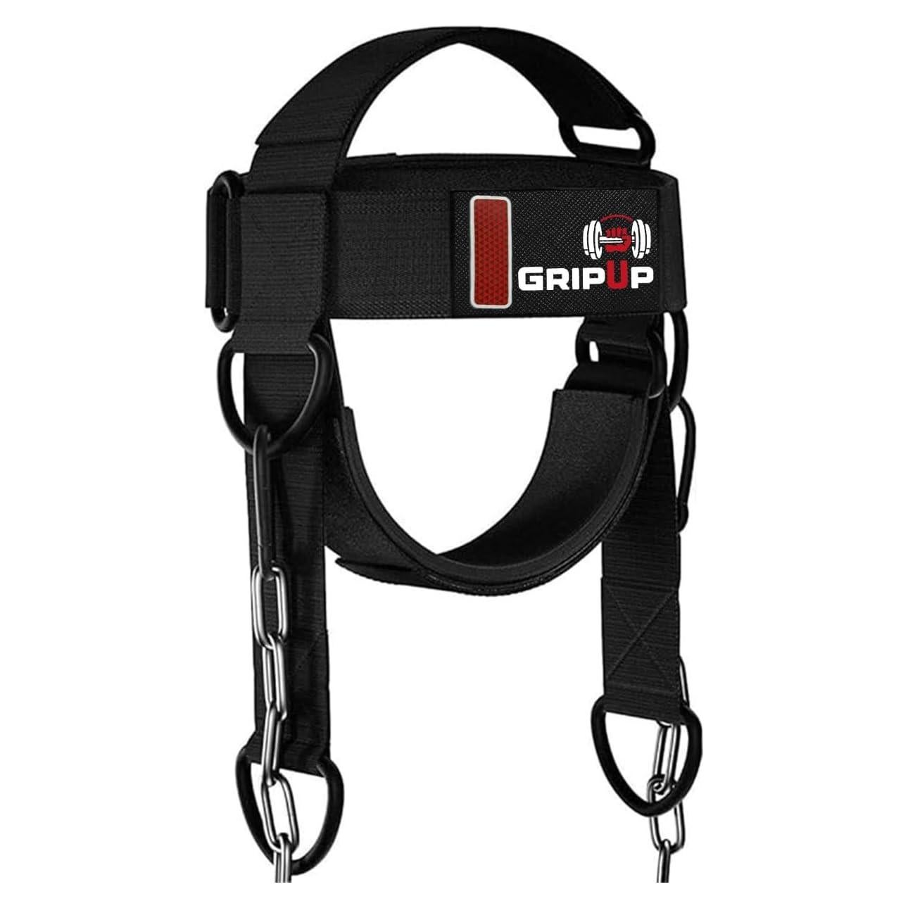 Arnés para Cuello GripUp - Entrenador de Fuerza Ajustable