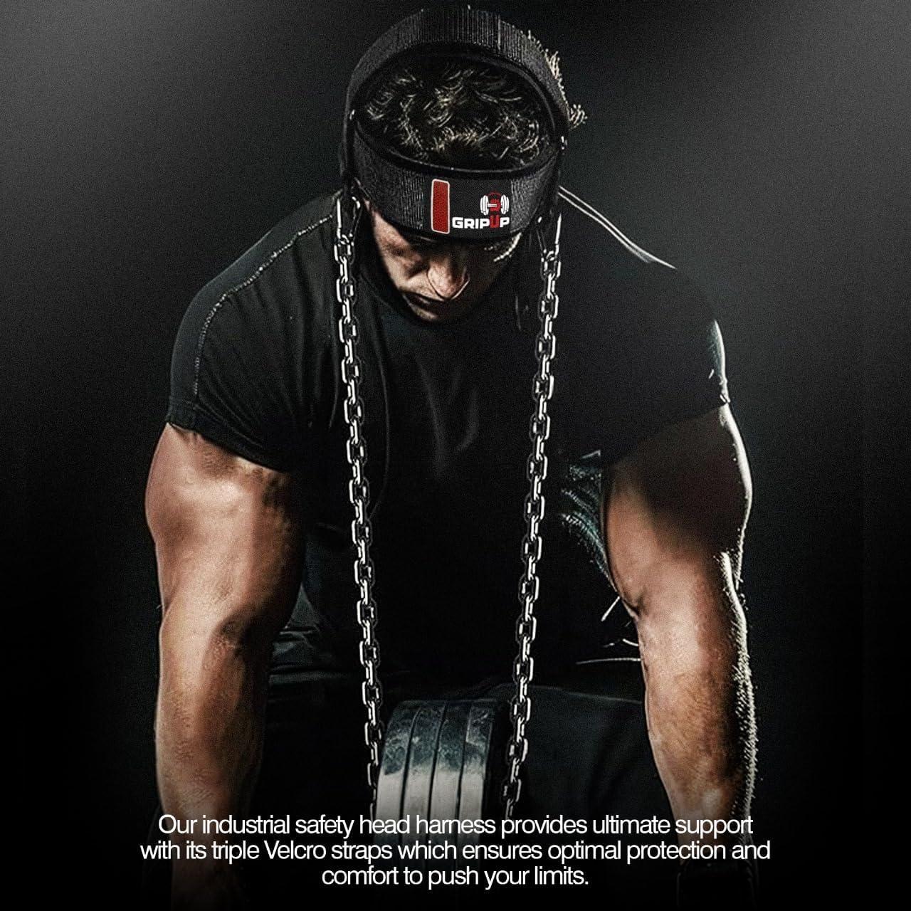 Arnés para Cuello GripUp - Entrenador de Fuerza Ajustable