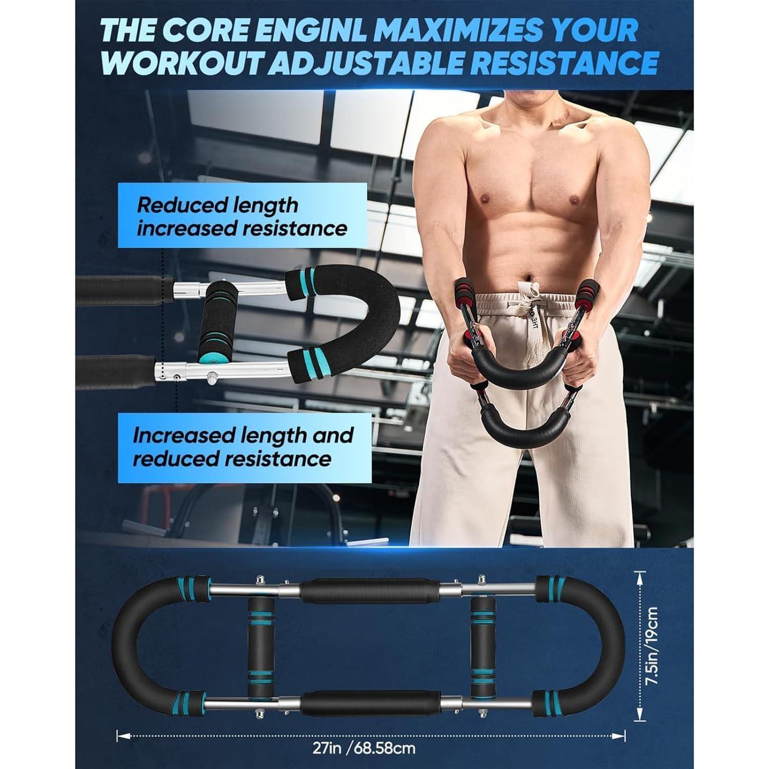 Entrenador de brazos Saker Twister Zaucet 40-90lb ajustable