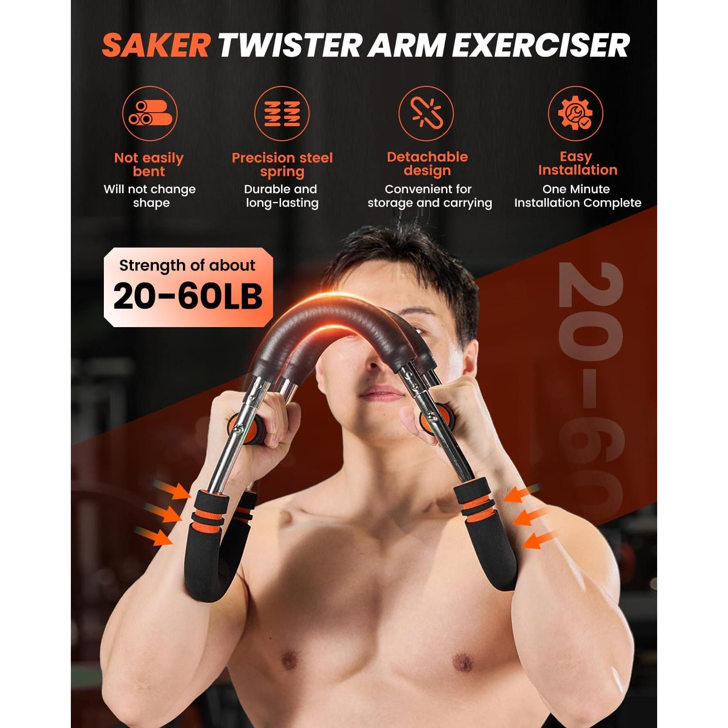 Entrenador de Brazos Saker CP84844-X63143 Ajustable 9-27kg