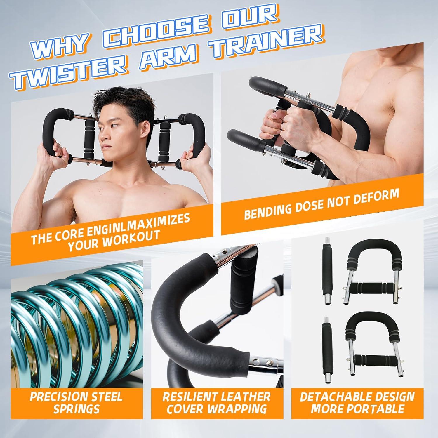 Entrenador de Brazos Furein Twister 18-40 kg Ajustable