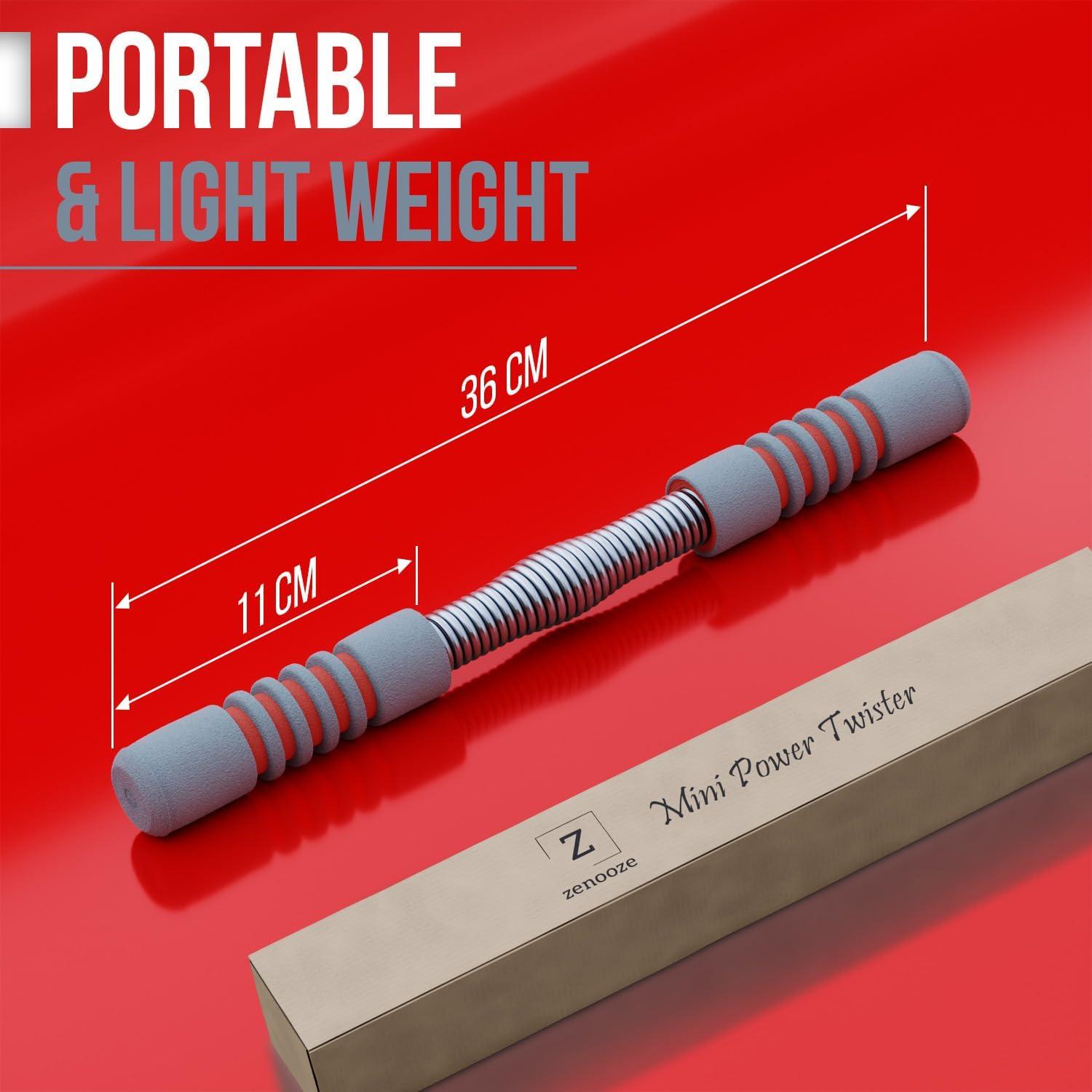 Barra Power Twister Zenooze 9.98-19.96 kg para Ejercicio