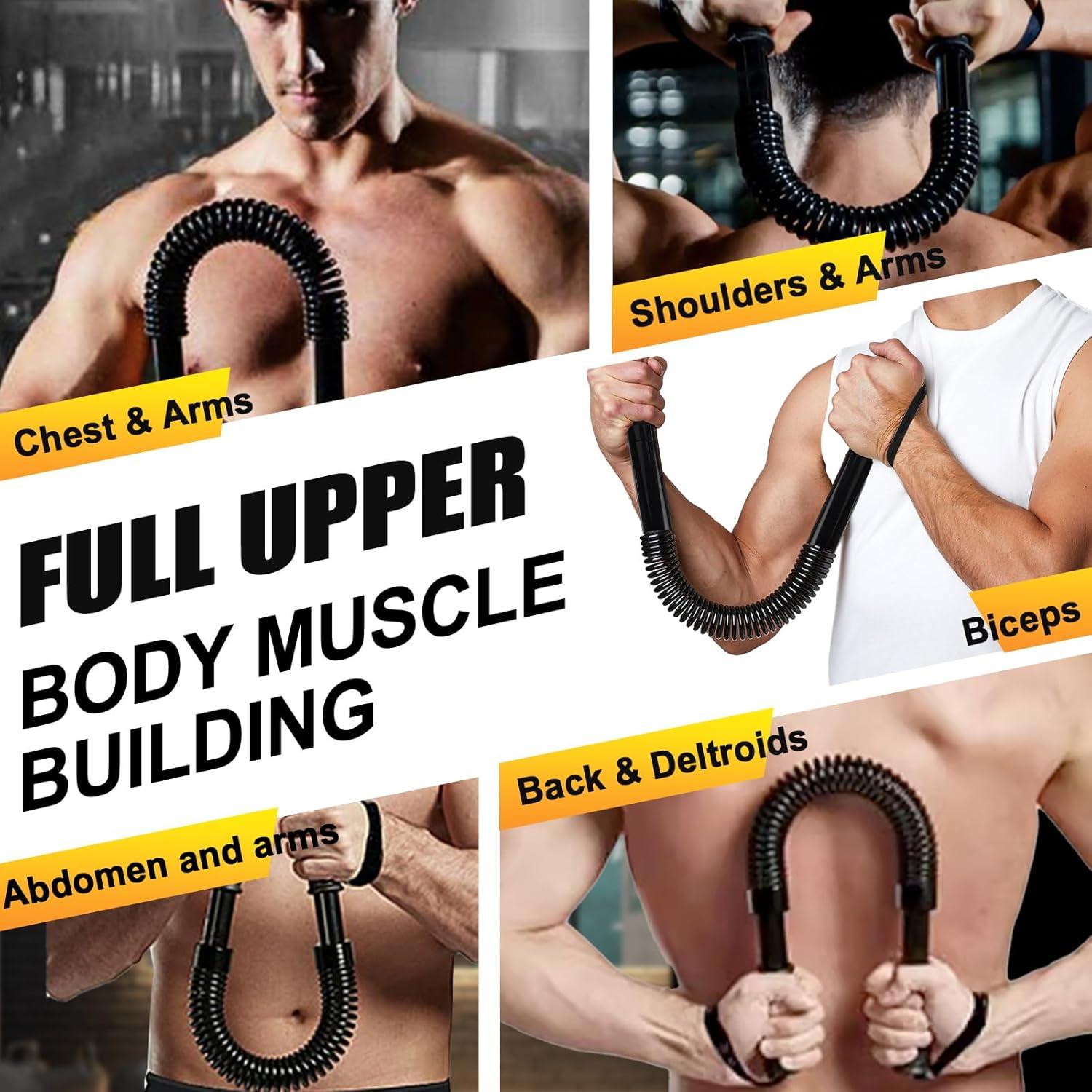 Power Twister Flex Bar CALCHELE - Máquina de Pesas 12-44 kg