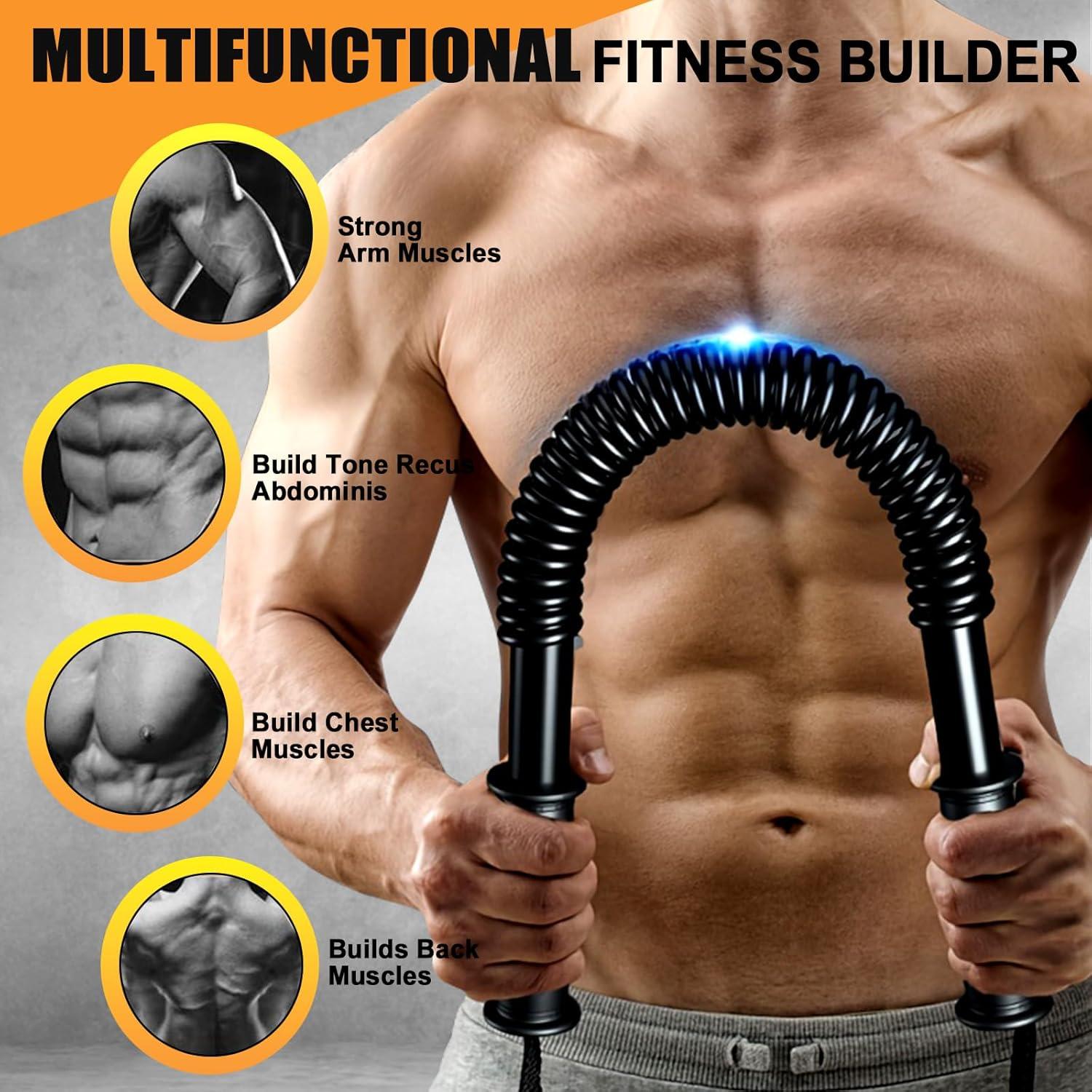 Power Twister Flex Bar CALCHELE - Máquina de Pesas 12-44 kg