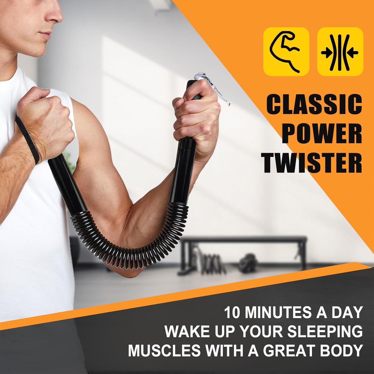 Power Twister Flex Bar CALCHELE - Máquina de Pesas 12-44 kg