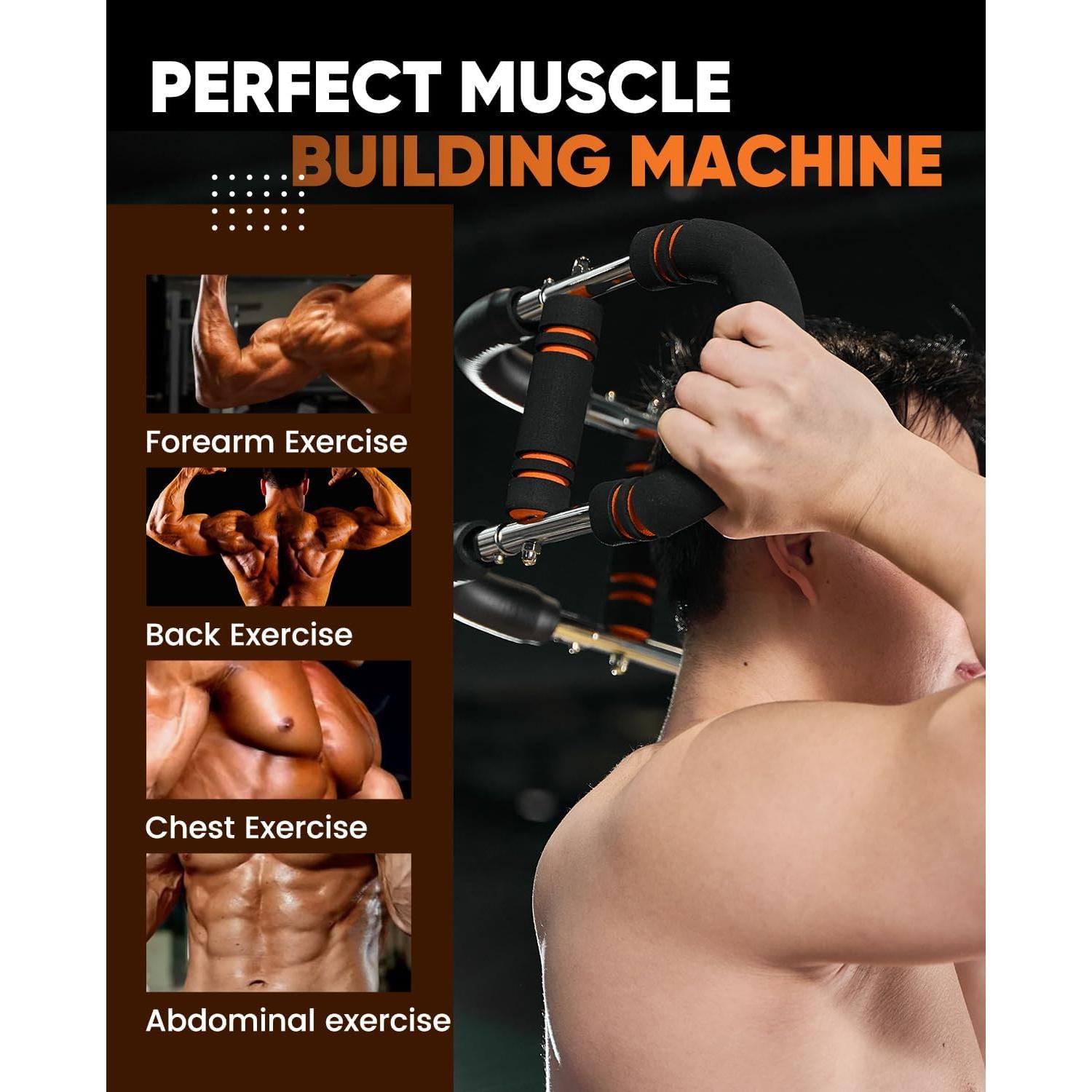 Entrenador de Brazo Twister Saker 20-110kg Ajustable para Fitness