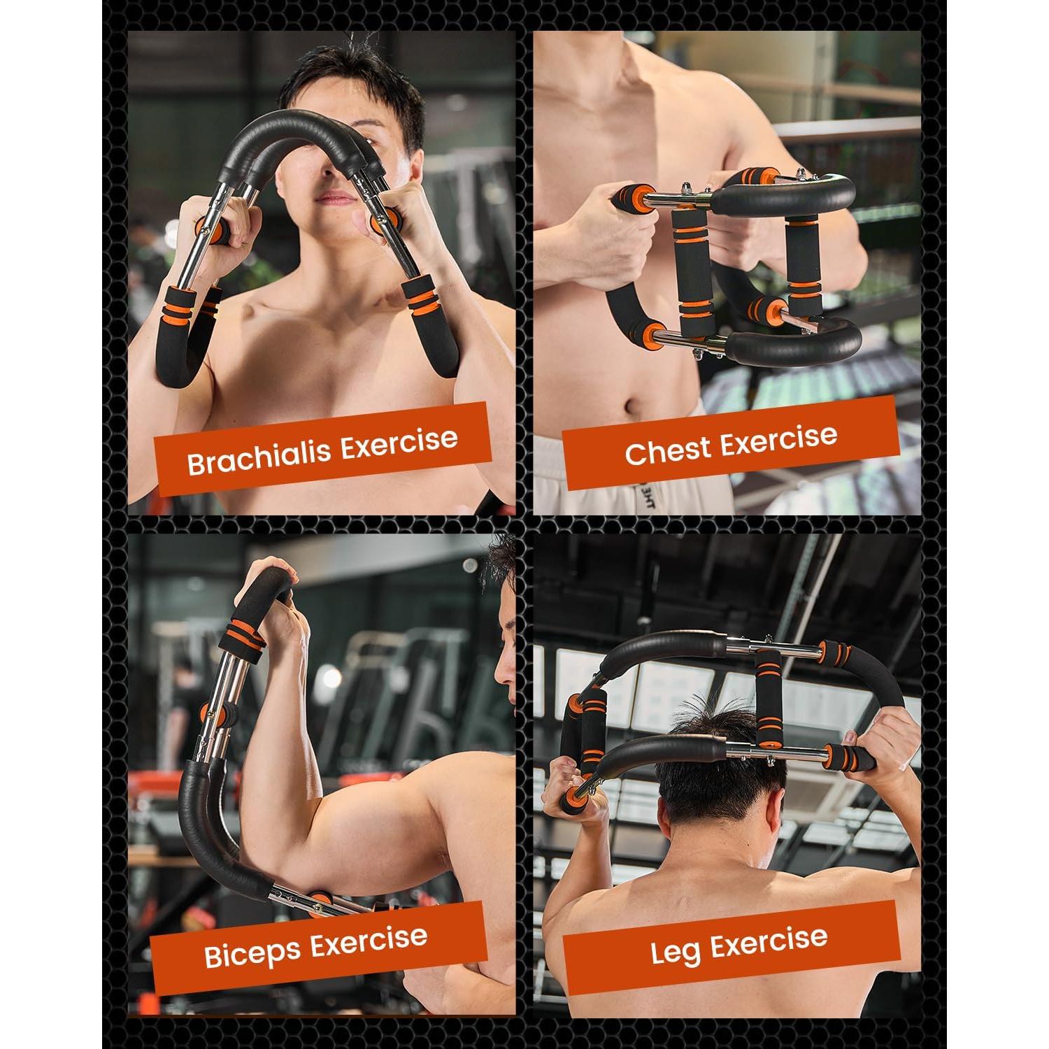 Entrenador de Brazo Twister Saker 20-110kg Ajustable para Fitness