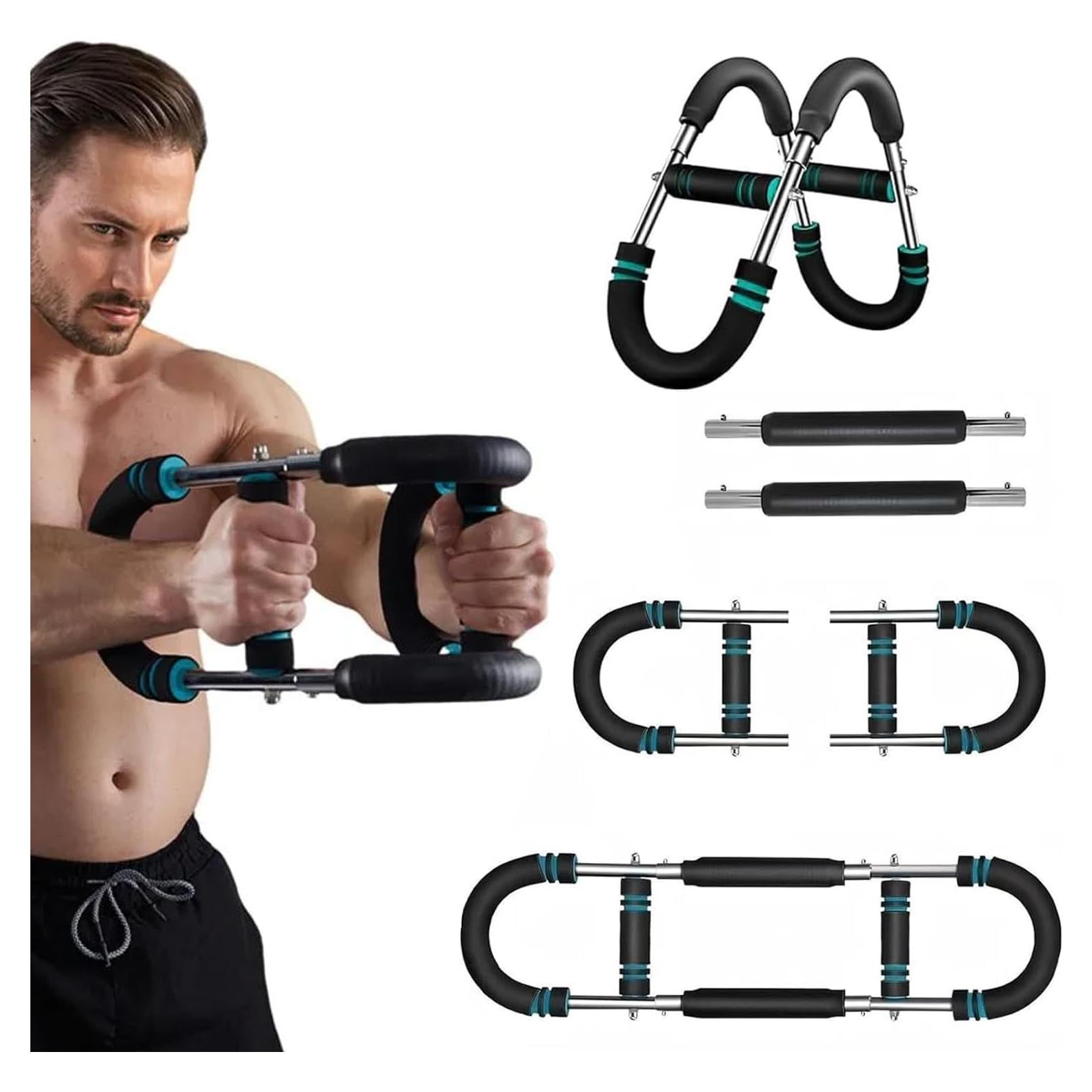 Entrenador de Brazos Saker Twister 40-100lb Ajustable Fitness