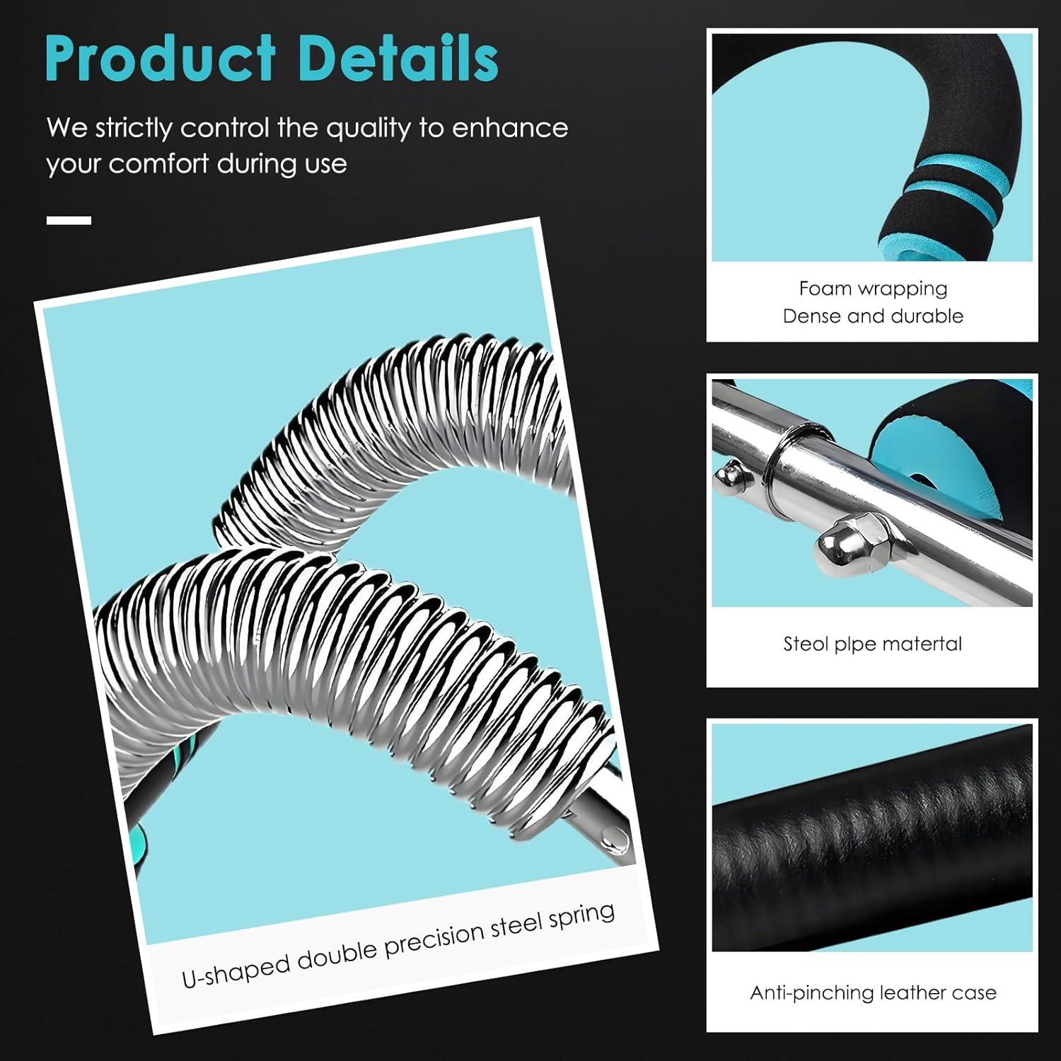 Entrenador de brazos ClearYue Twister 60-110lb ajustable