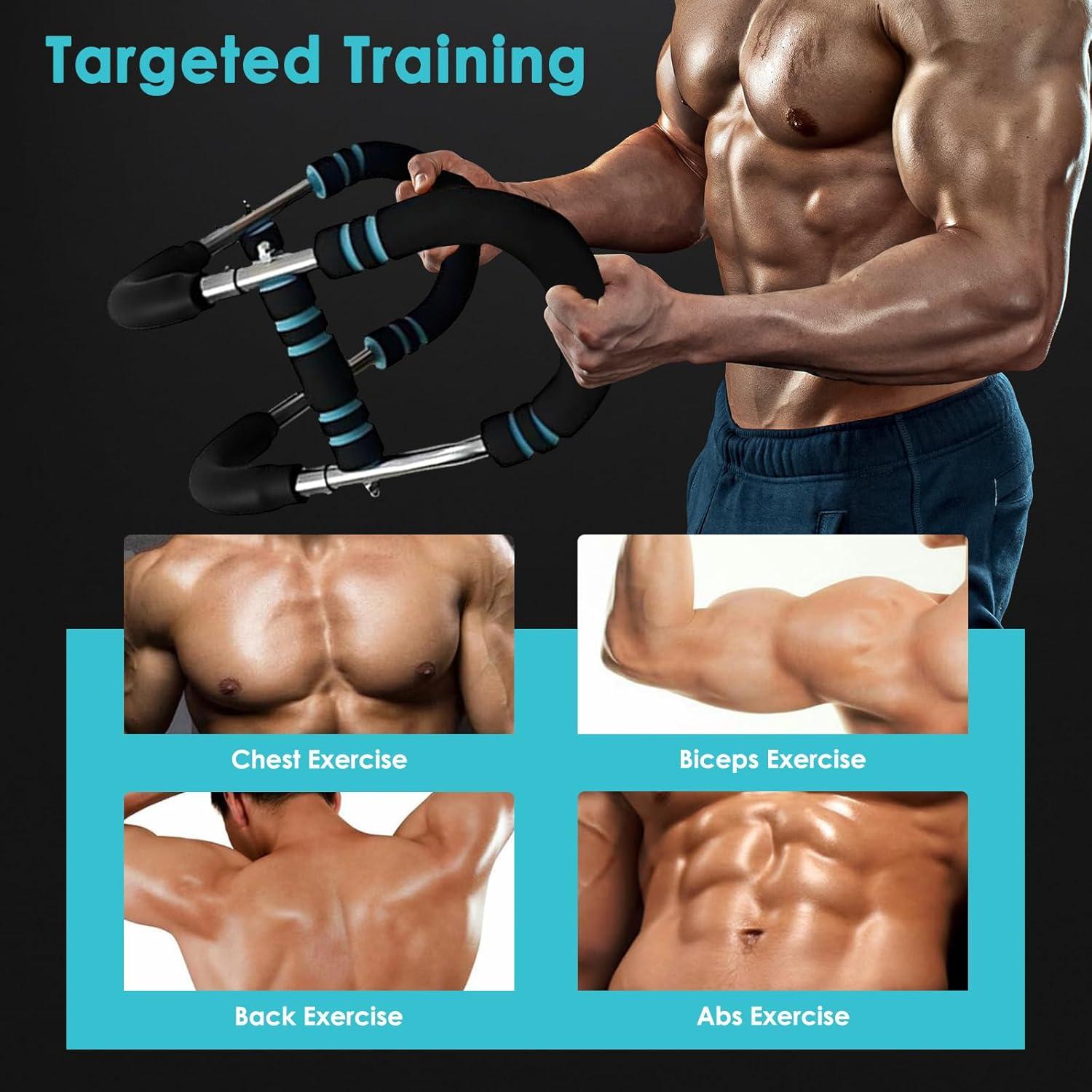 Entrenador de brazos ClearYue Twister 60-110lb ajustable