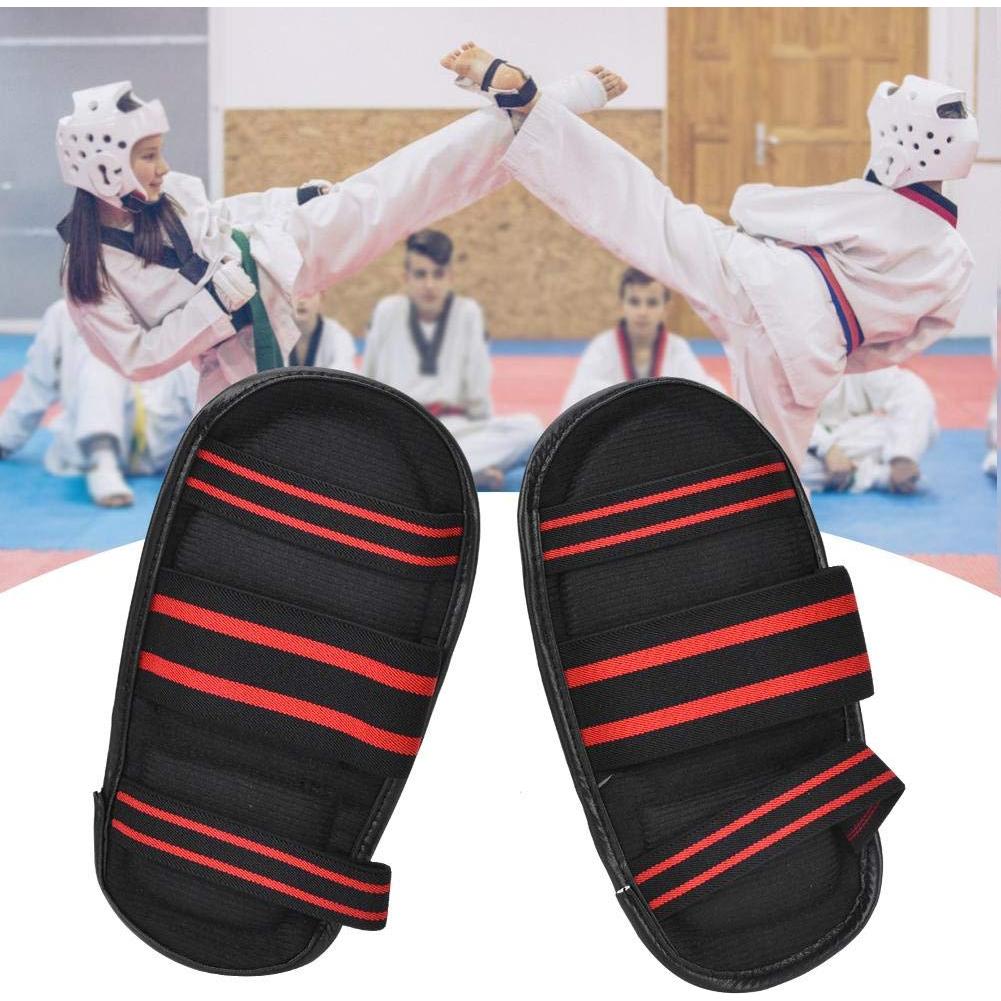 Protector de Empeine Unisex Taekwondo EVA Negro 24x14cm