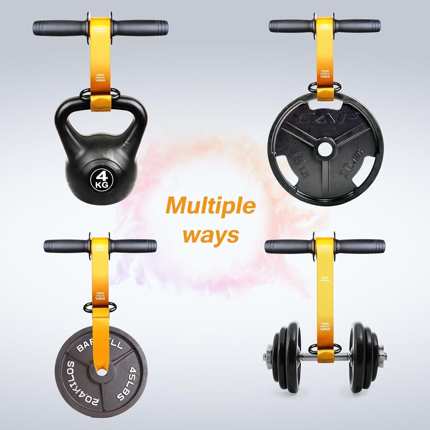 Fortalecedor de Antebrazo VAIIO con Rodillo y Bloqueo Rápido