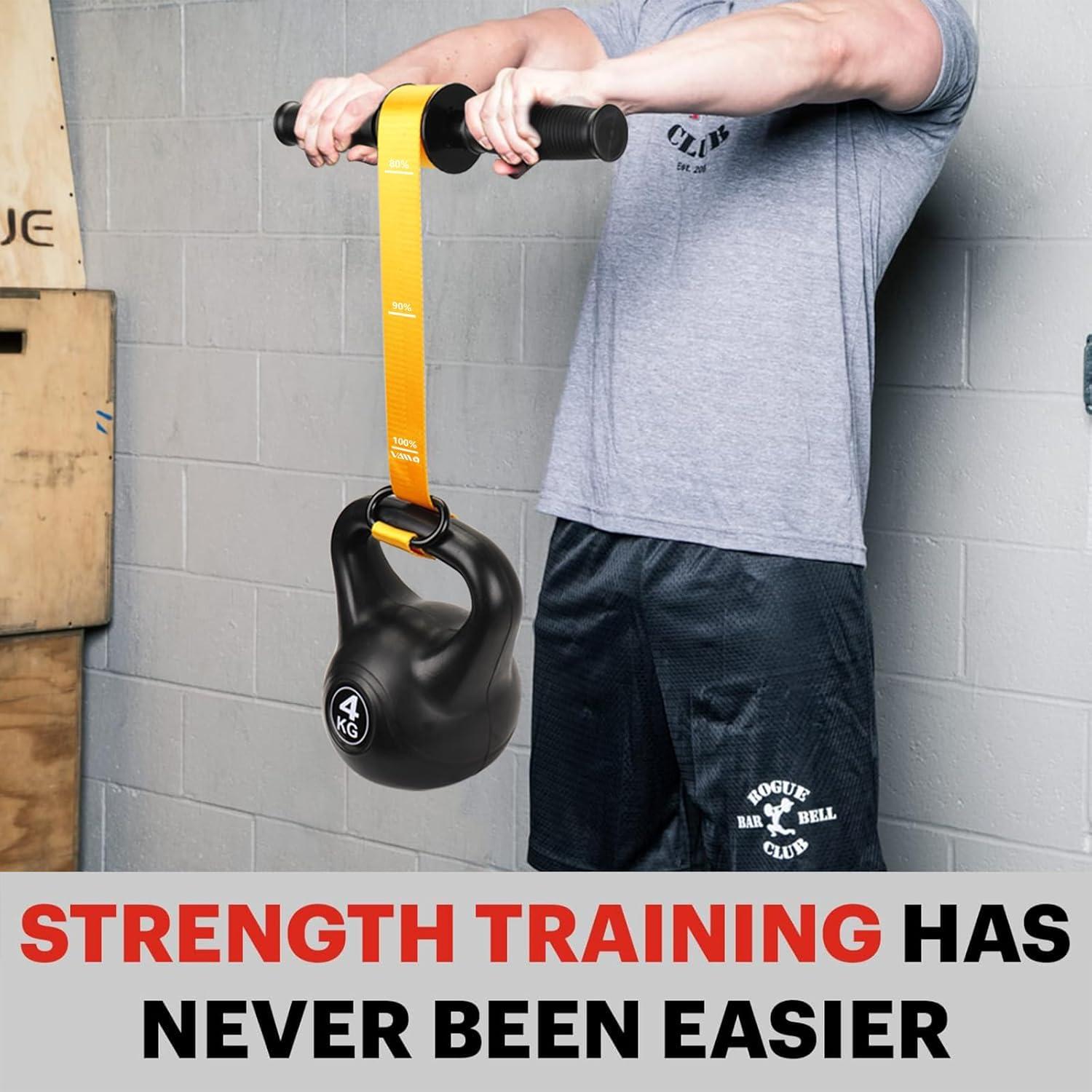 Fortalecedor de Antebrazo VAIIO con Rodillo y Bloqueo Rápido