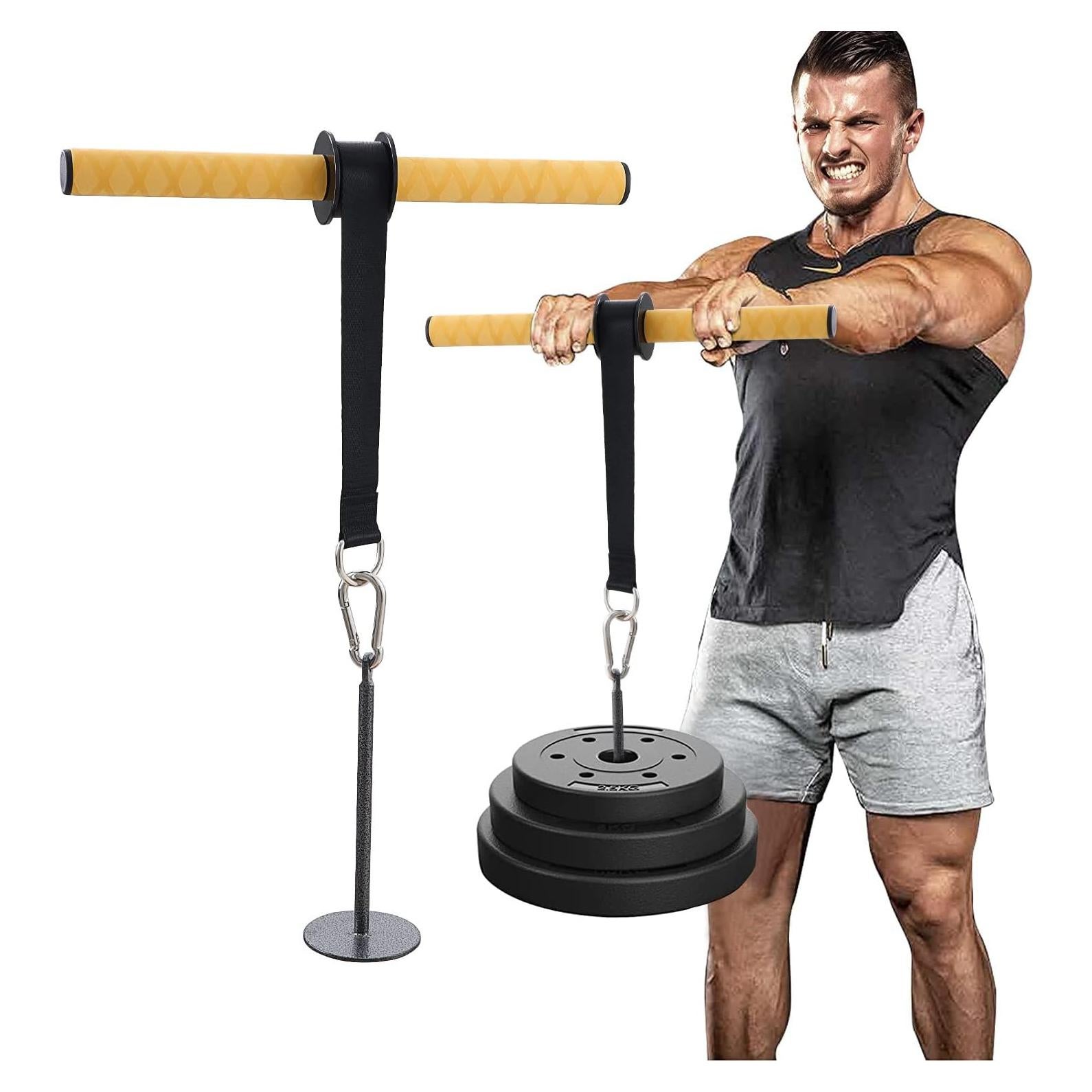 Rodillo de Muñeca PELLOR para Ejercicio de Antebrazo - 0.79 kg