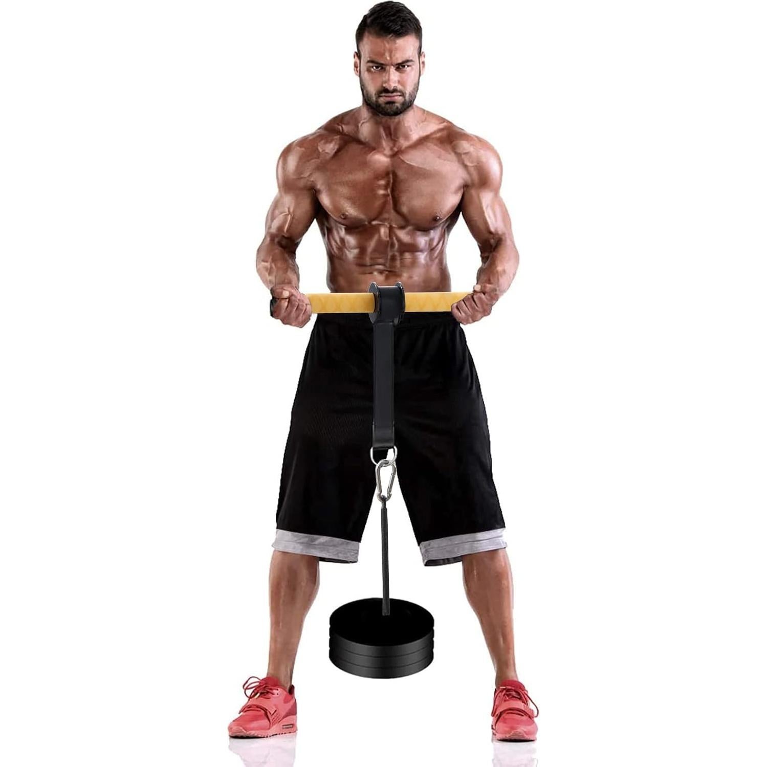 Rodillo de Muñeca PELLOR para Ejercicio de Antebrazo - 0.79 kg