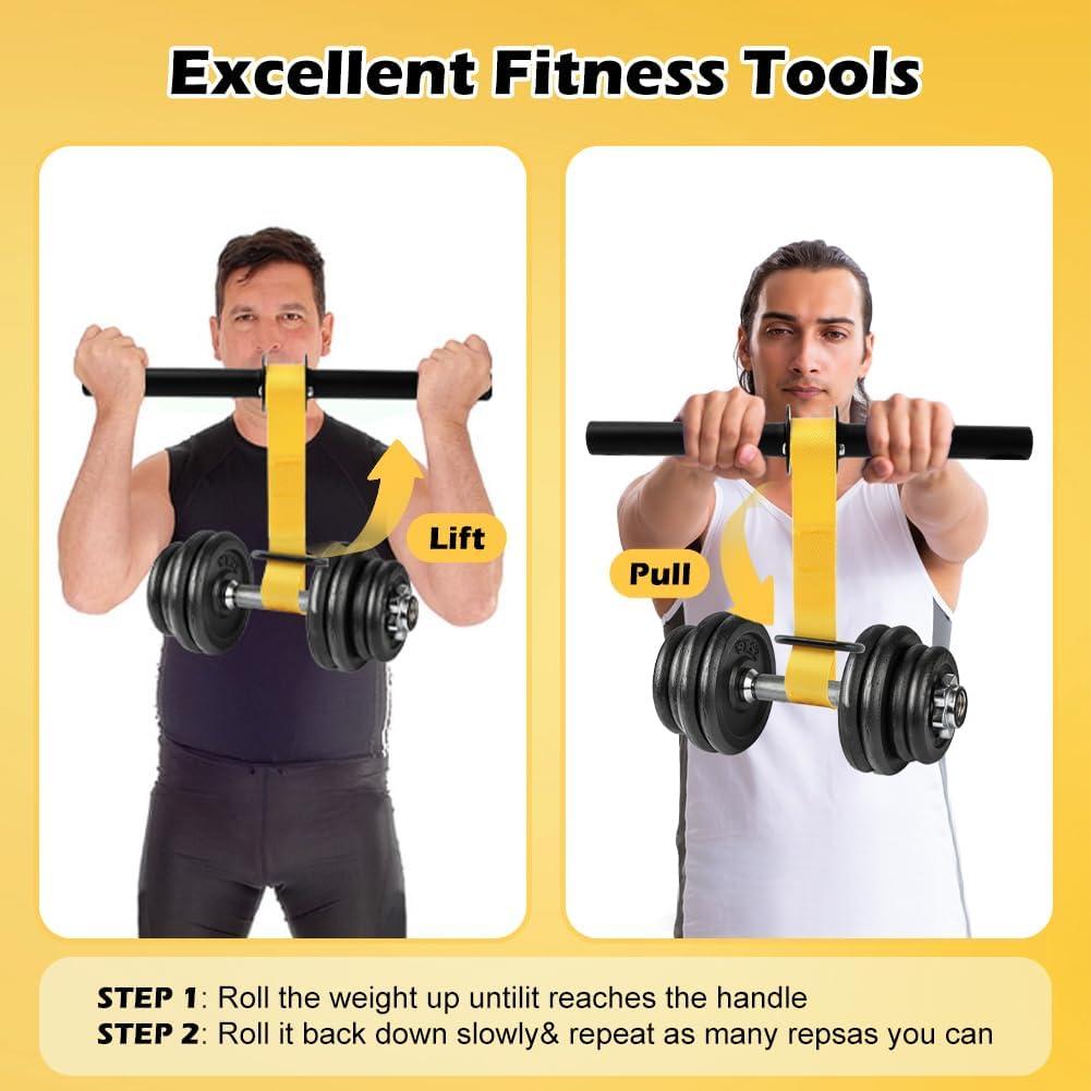 Fortalecedor de Antebrazo PUXING con Rodillo de Muñeca Ajustable