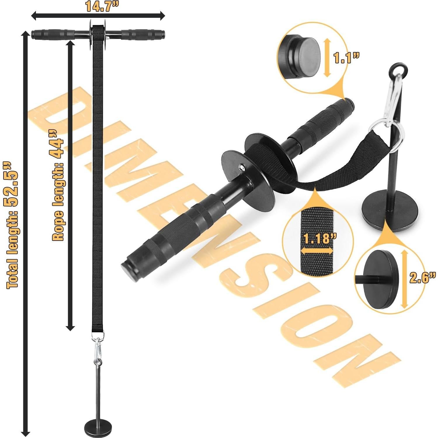 Rodillo de Muñeca y Antebrazo A2ZCARE - Soporta 45.36 kg