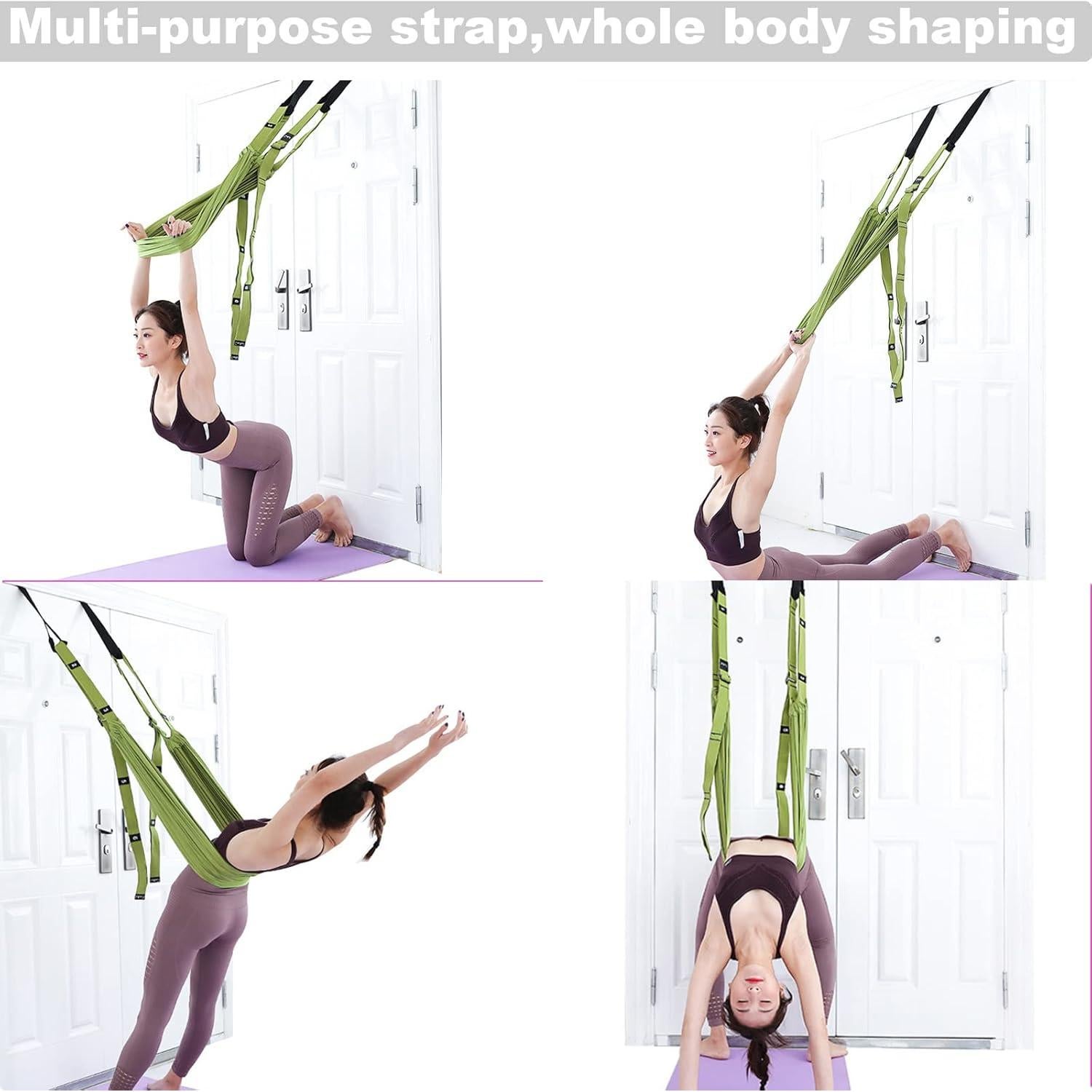 Correa de Estiramiento de Piernas Tchrules para Yoga y Danza