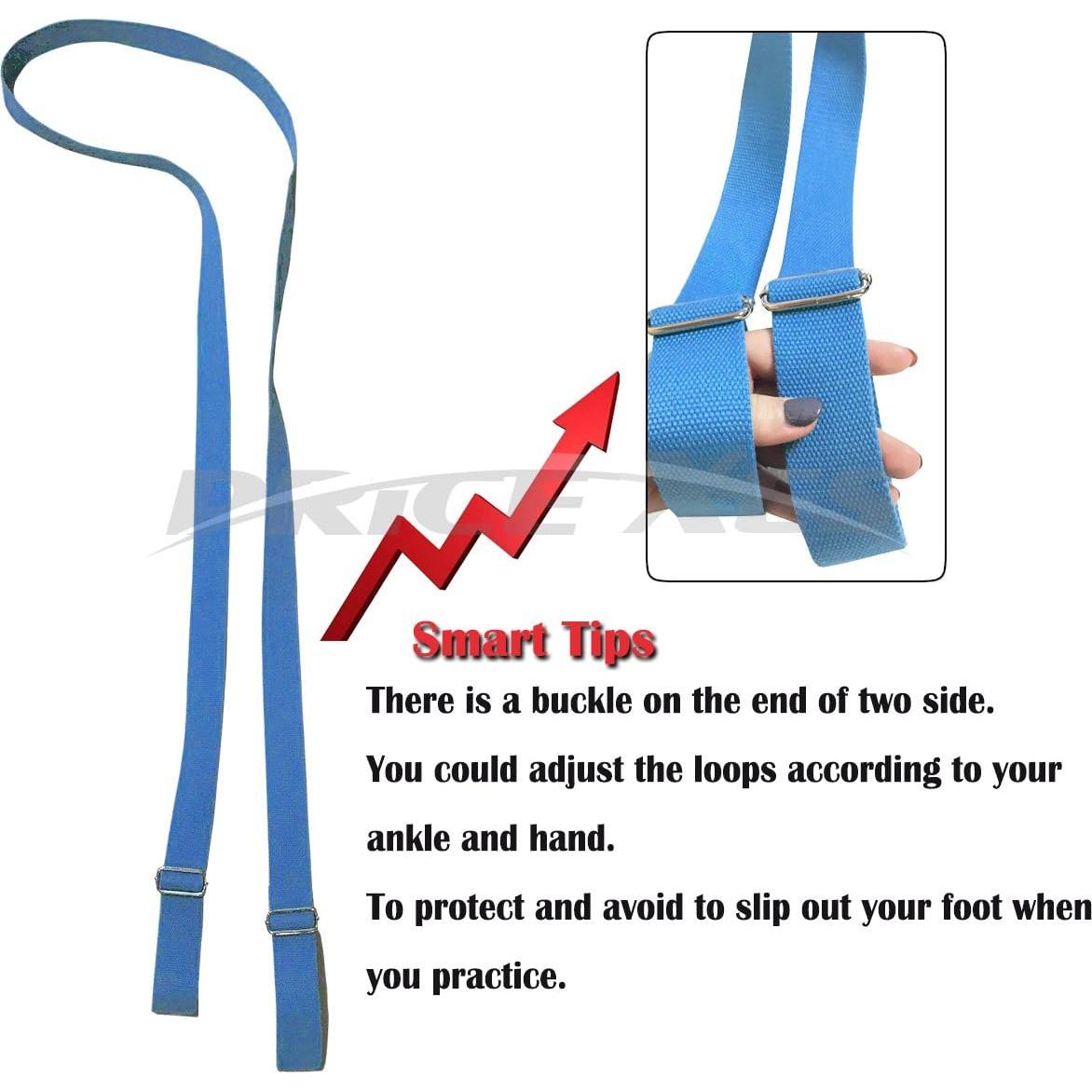 Entrenador de Flexibilidad para Puerta Price Xes - Estirador de Piernas Rosa