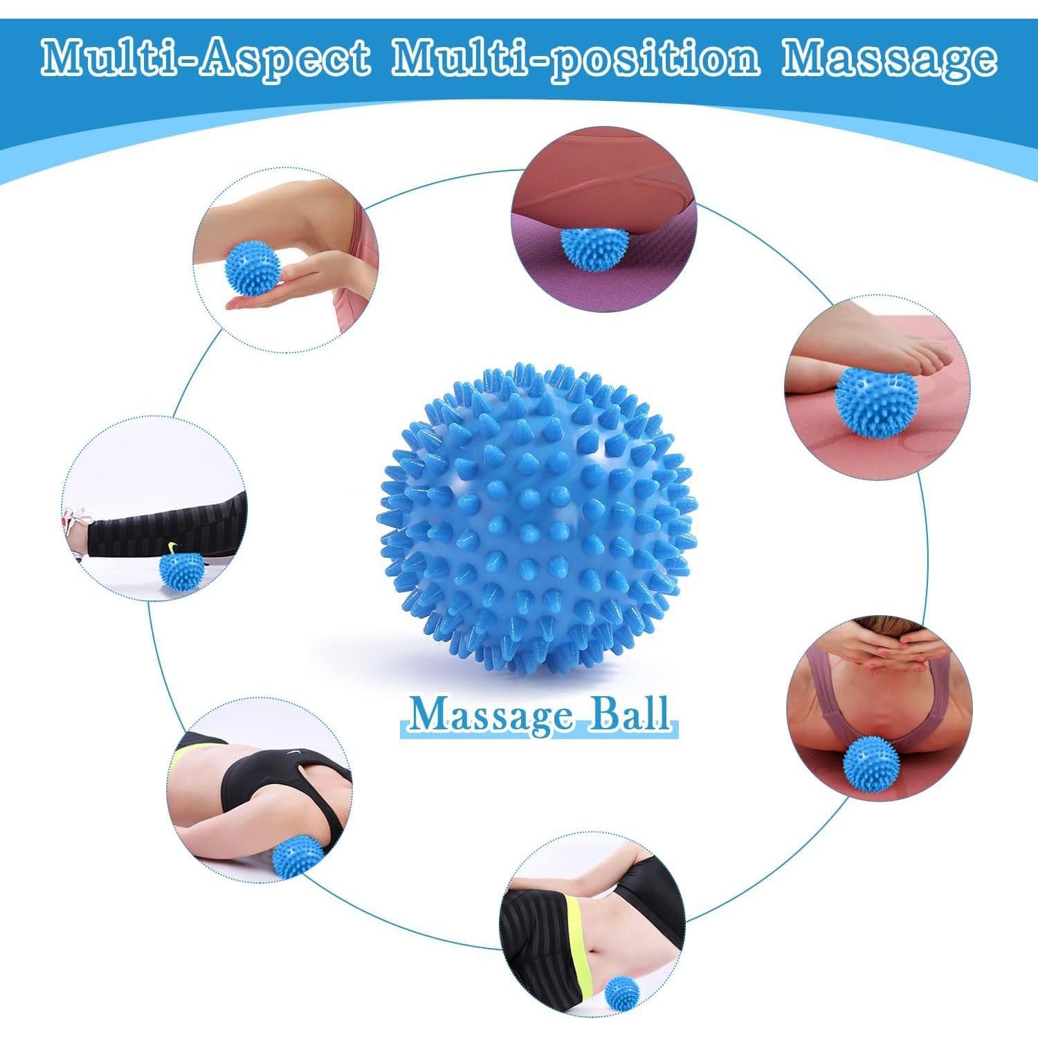 Estirador de pies y pantorrillas JIURUN - Kit ergonómico azul