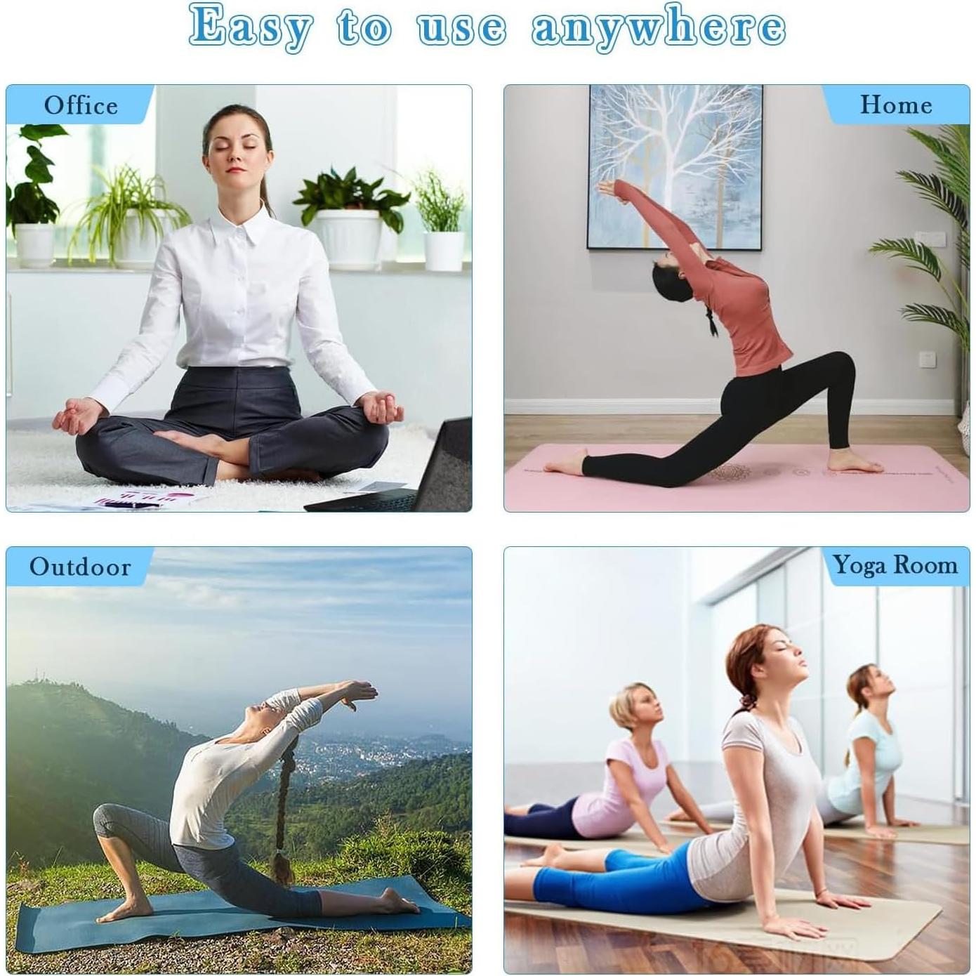 Estirador de pies y pantorrillas JIURUN - Kit ergonómico azul