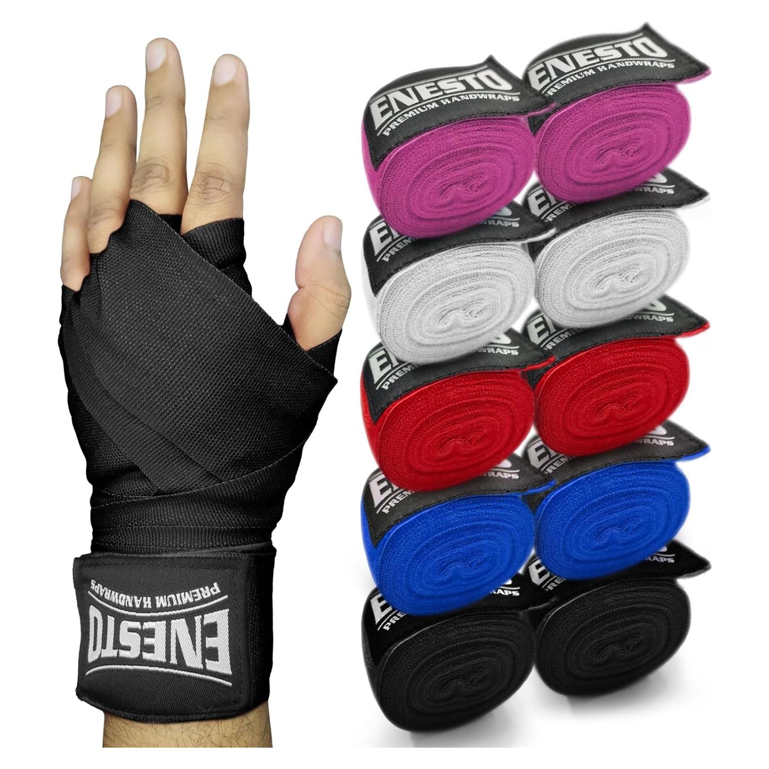 Envolturas de Mano para Boxeo ENESTO 4,06m Transpirables