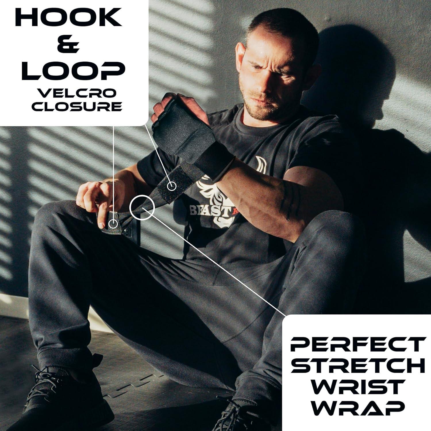 Guantes Interiores BEAST RAGE con Envoltorios Rápidos MMA 36"