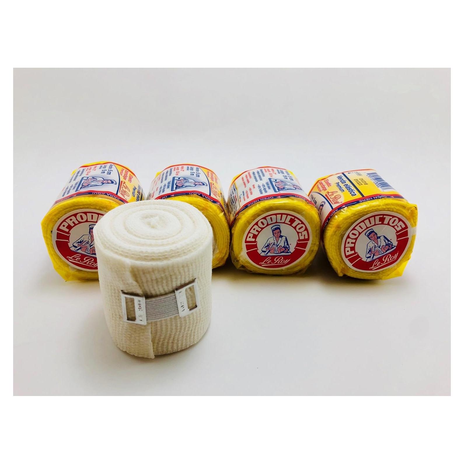 Vendas de Boxeo Leroy - Paquete de 4 Vendas Lavables 279 cm