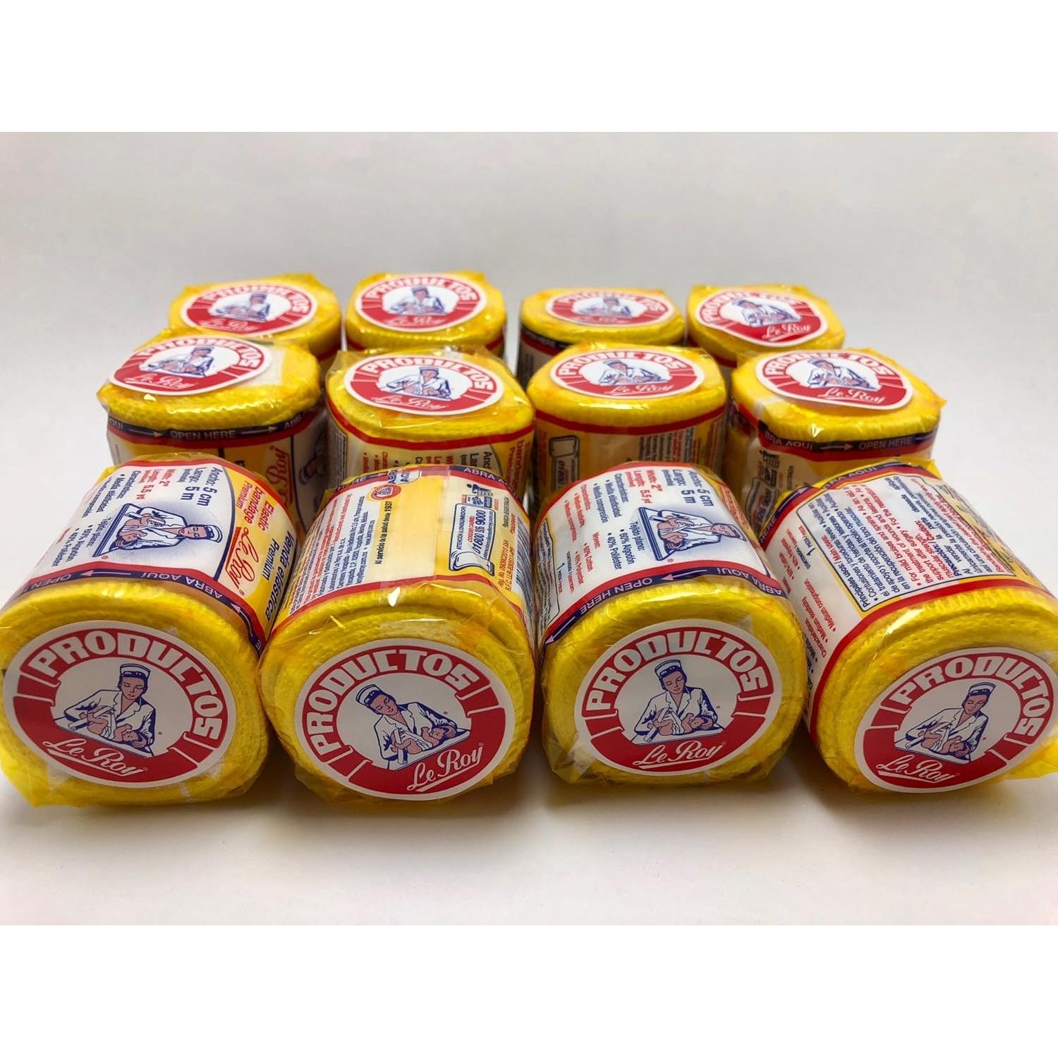 Vendas de Boxeo Leroy - Paquete de 4 Vendas Lavables 279 cm