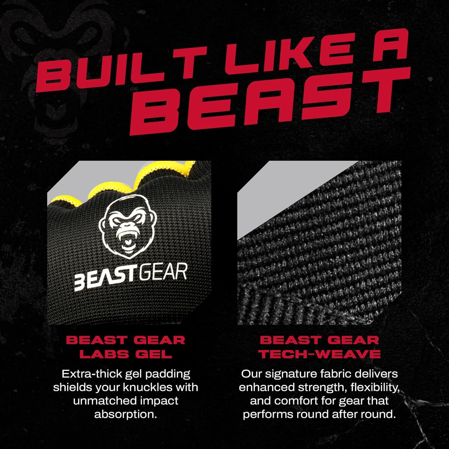 Envolturas de Mano Beast Gear para Boxeo y MMA - Gel Interno