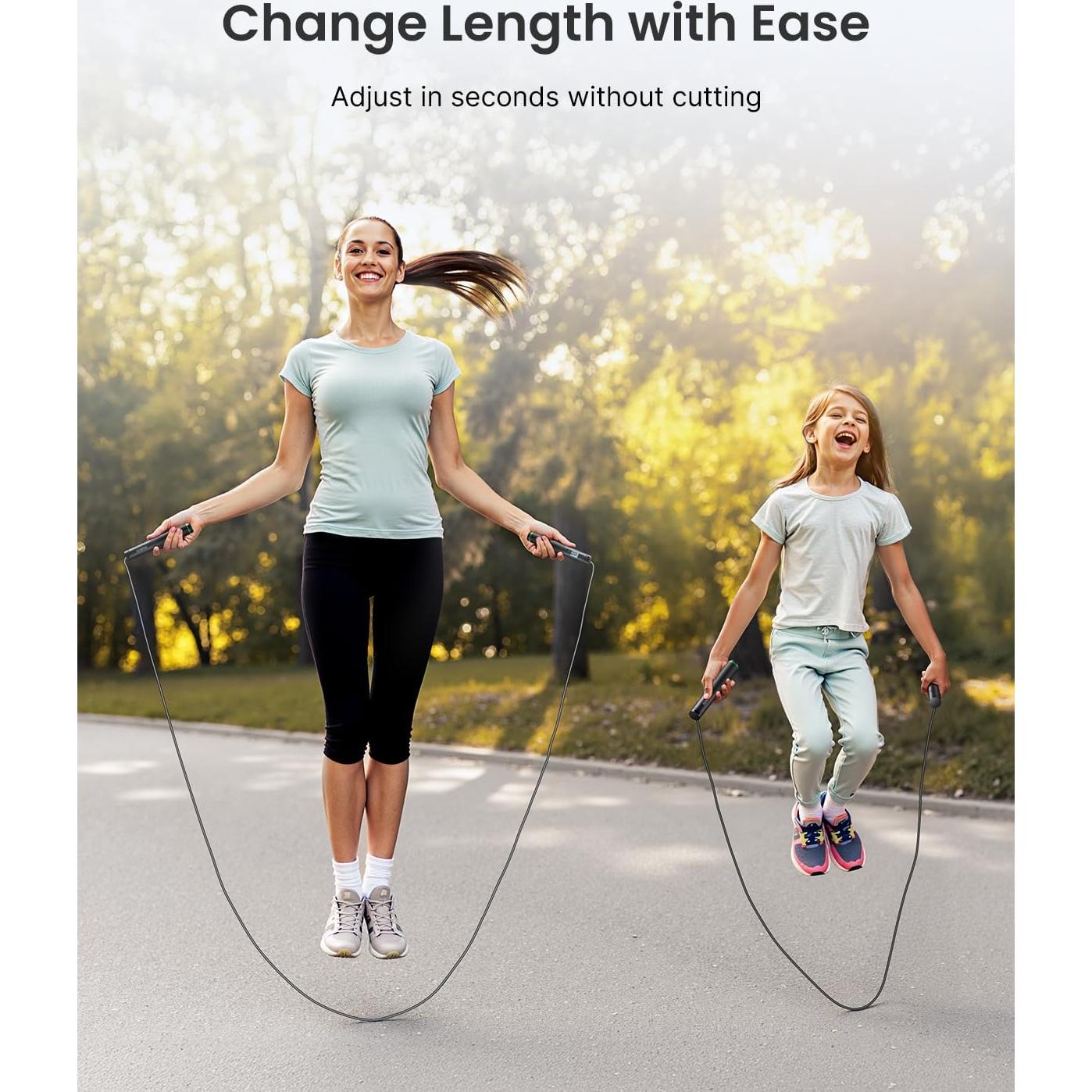 Cuerda de Salto Inalámbrica RENPHO con Peso y Contador