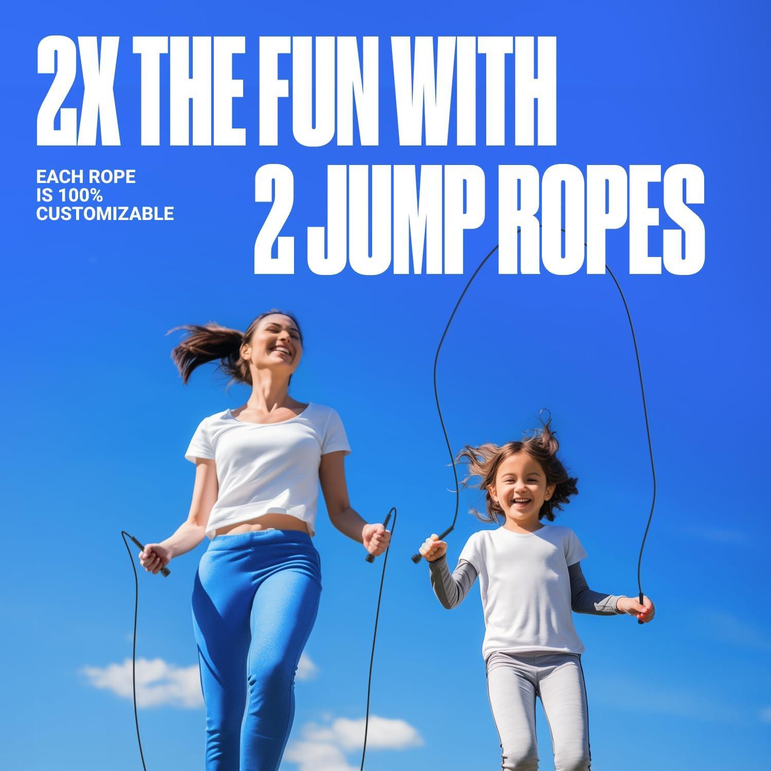 Cuerda de Salto Ajustable SPORTBIT para Fitness 315.96 cm