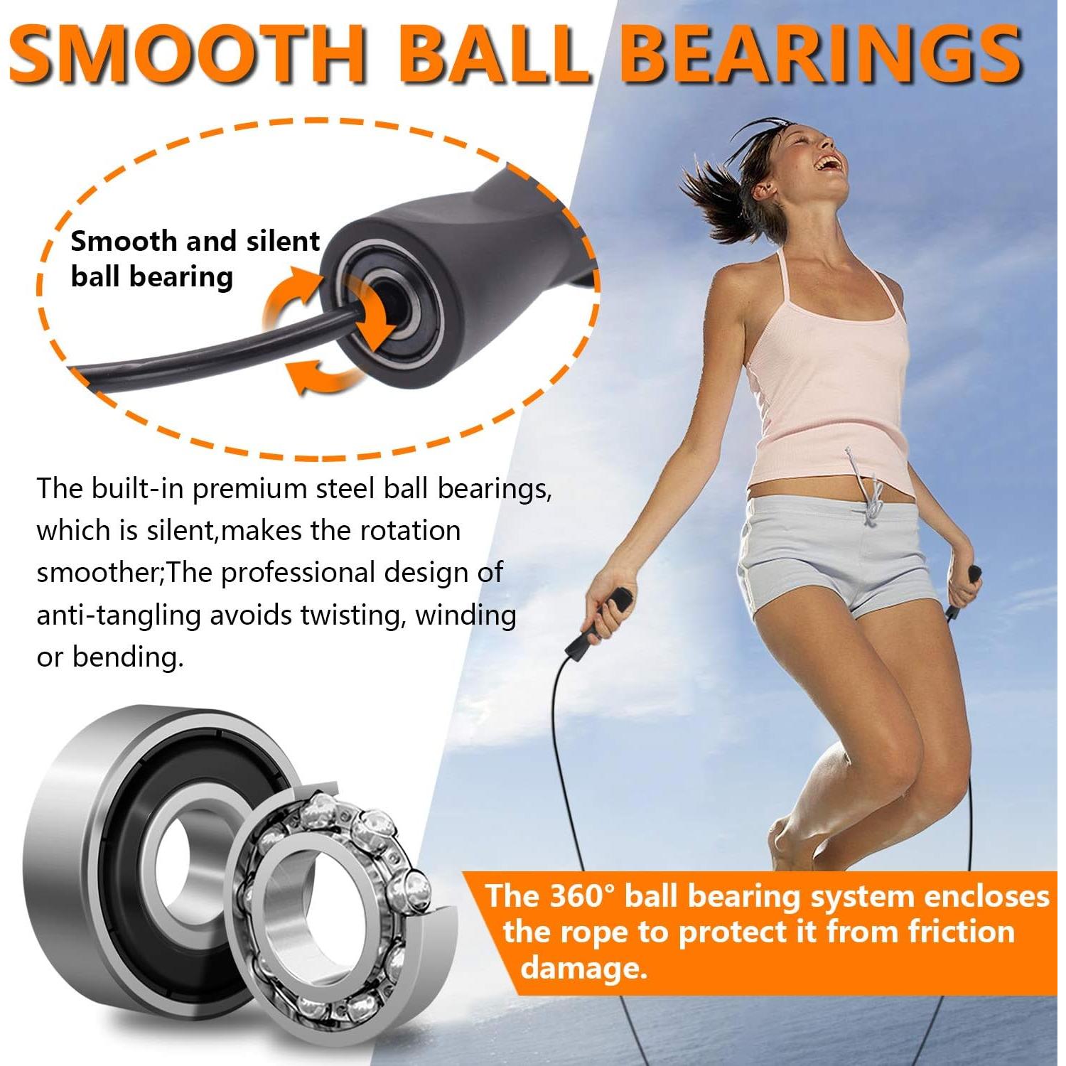 Cuerda de Salto Ajustable FEELCAT - 3m para Boxeo y Fitness