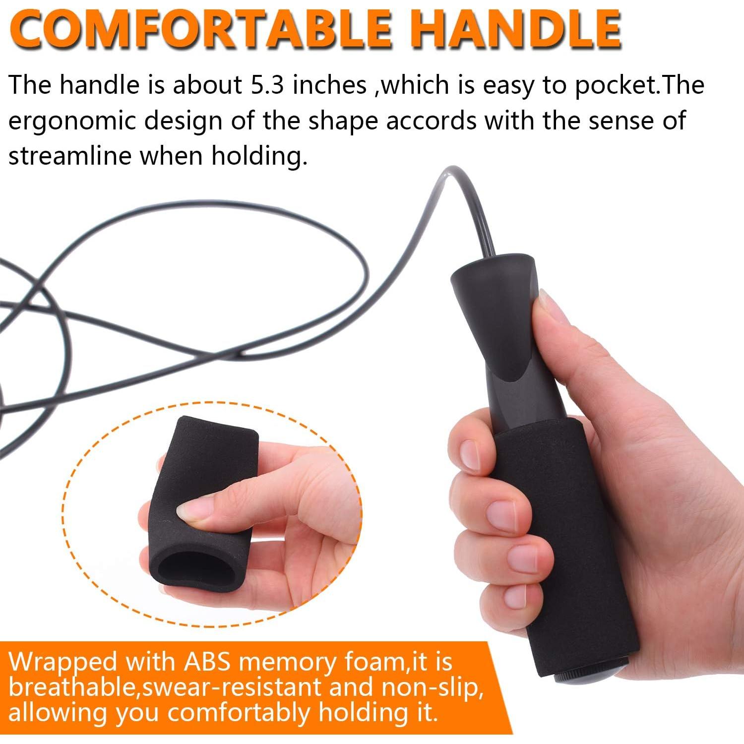 Cuerda de Salto Ajustable FEELCAT - 3m para Boxeo y Fitness