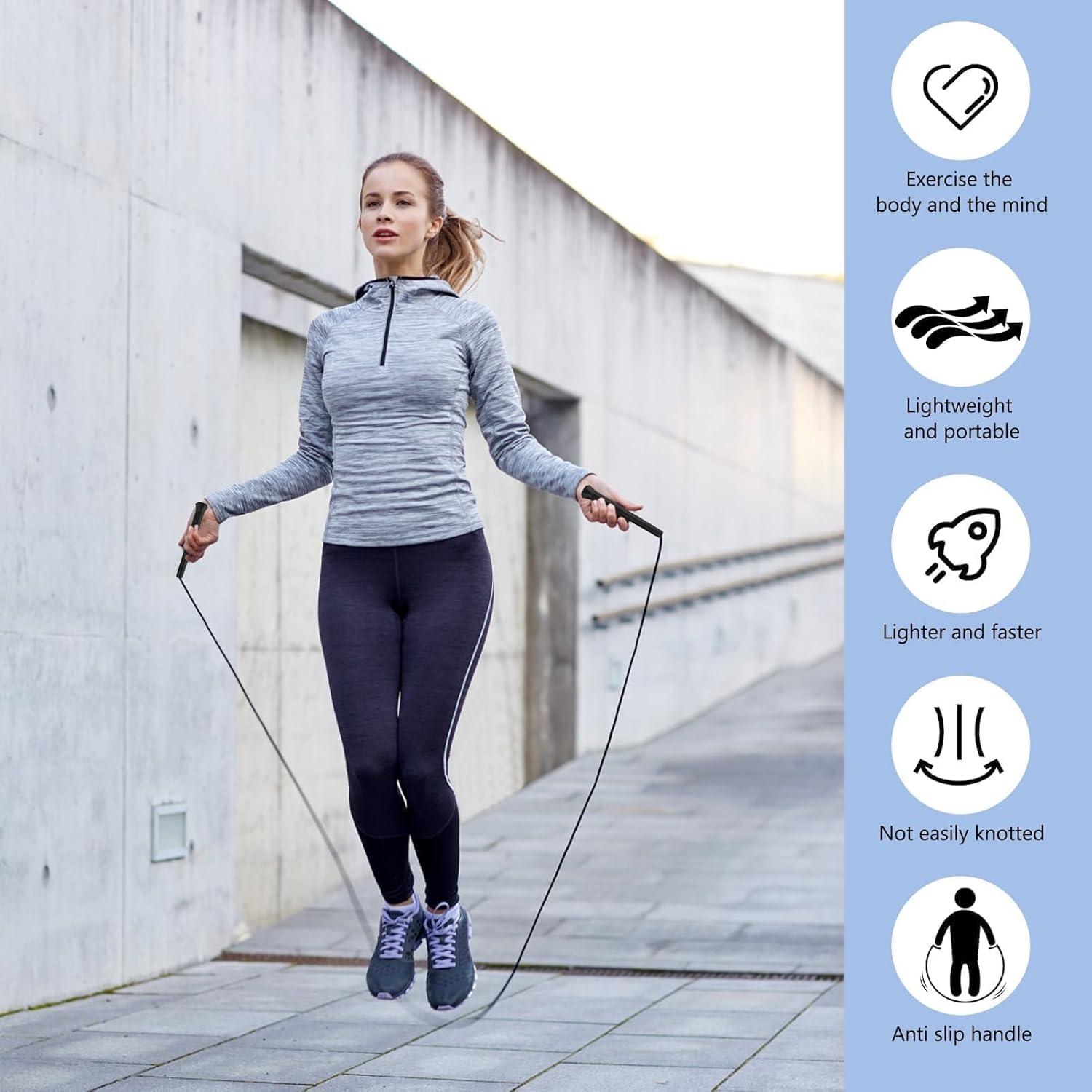 Cuerda de Salto Ajustable hoeslaw 3m Profesional Antideslizante