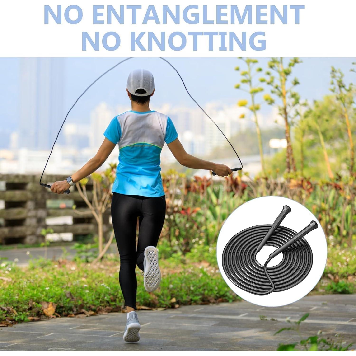 Cuerda de Salto Ajustable hoeslaw 3m Profesional Antideslizante