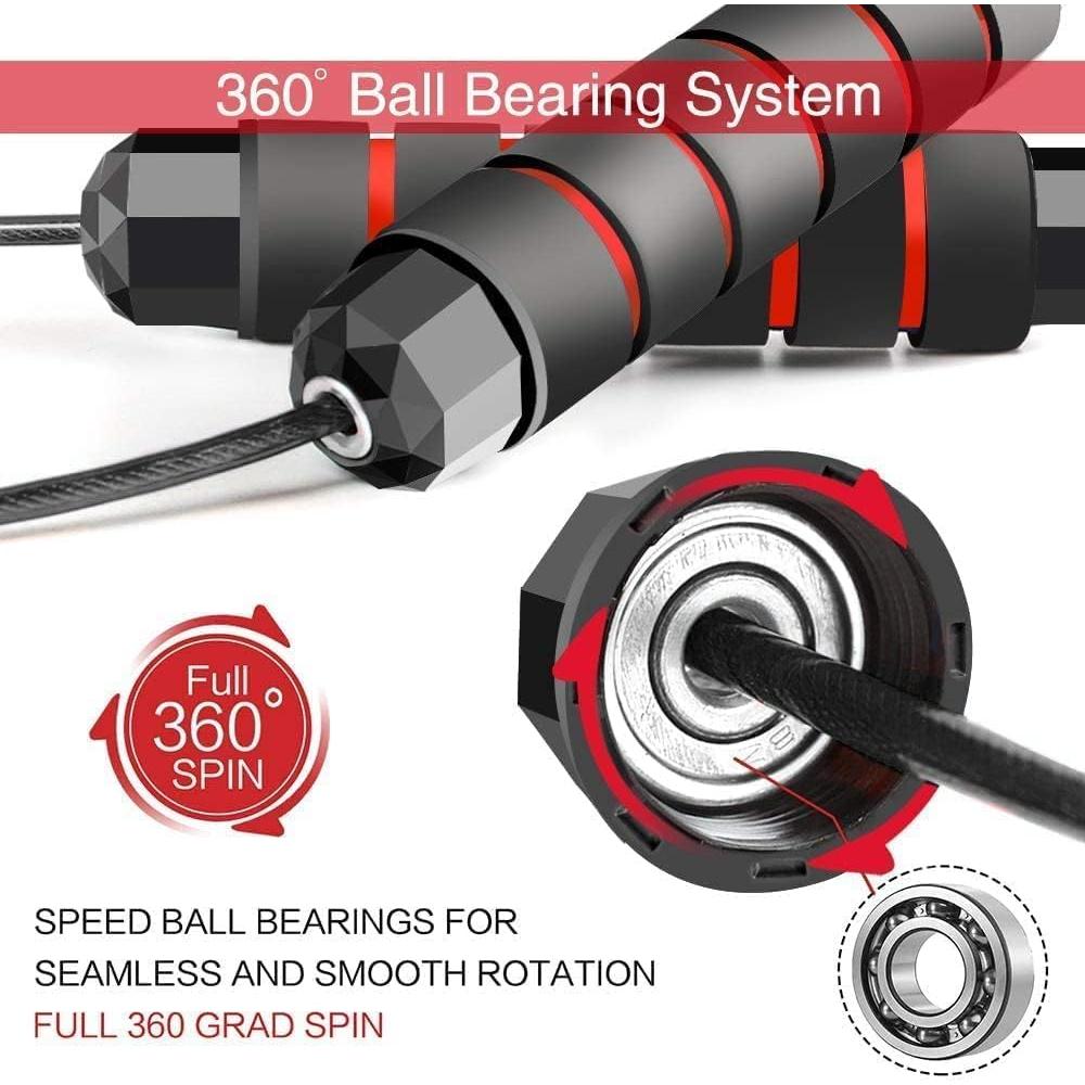 Cuerda de Saltar Ajustable DREAM&GLAMOUR para Fitness