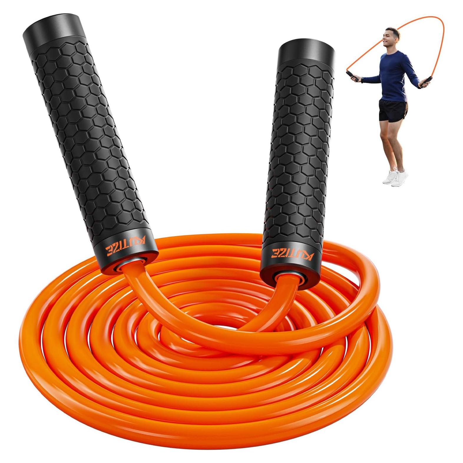 Cuerda de Salto Pesada KUTIZE 0.45kg Ajustable para Fitness