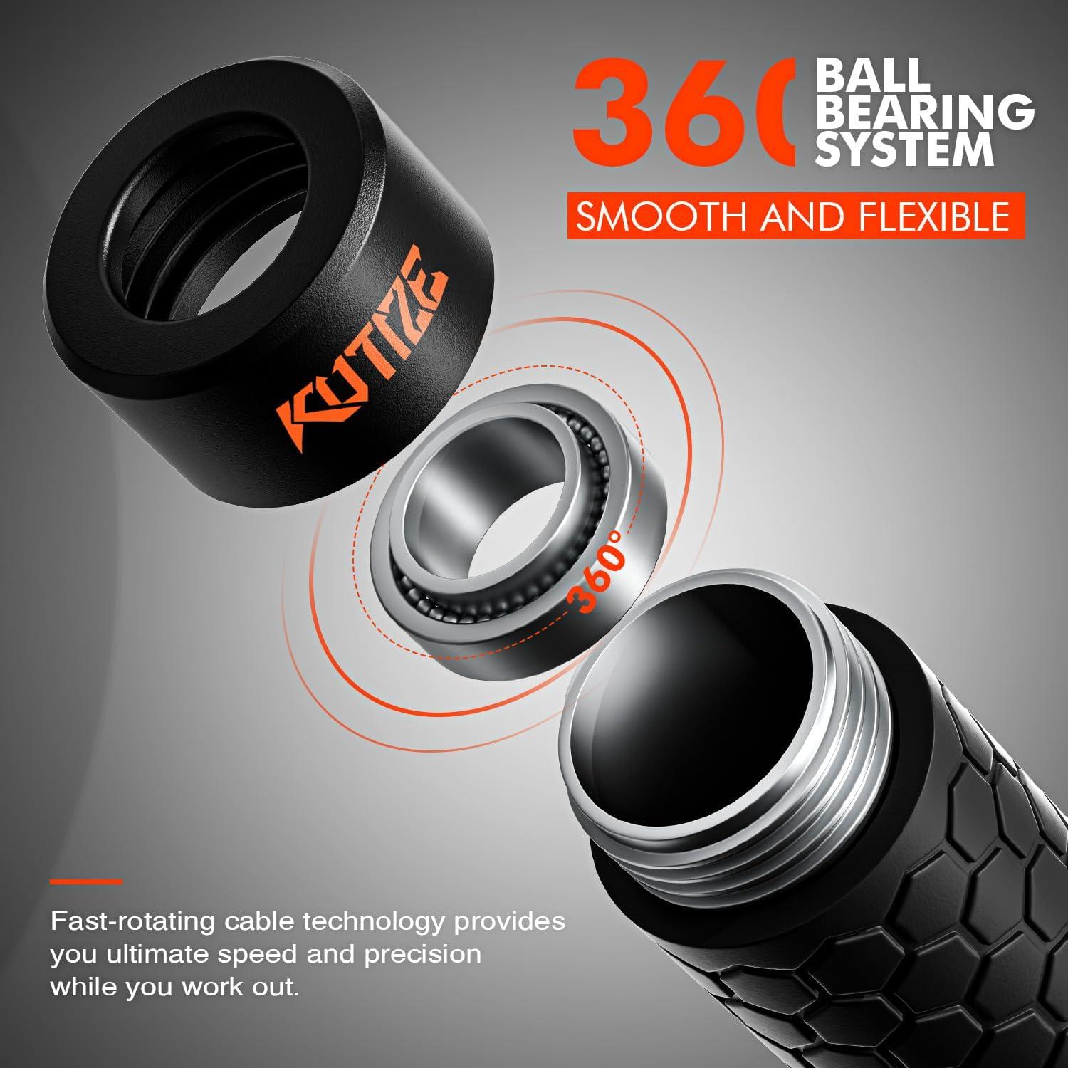 Cuerda de Salto Pesada KUTIZE 0.45kg Ajustable para Fitness