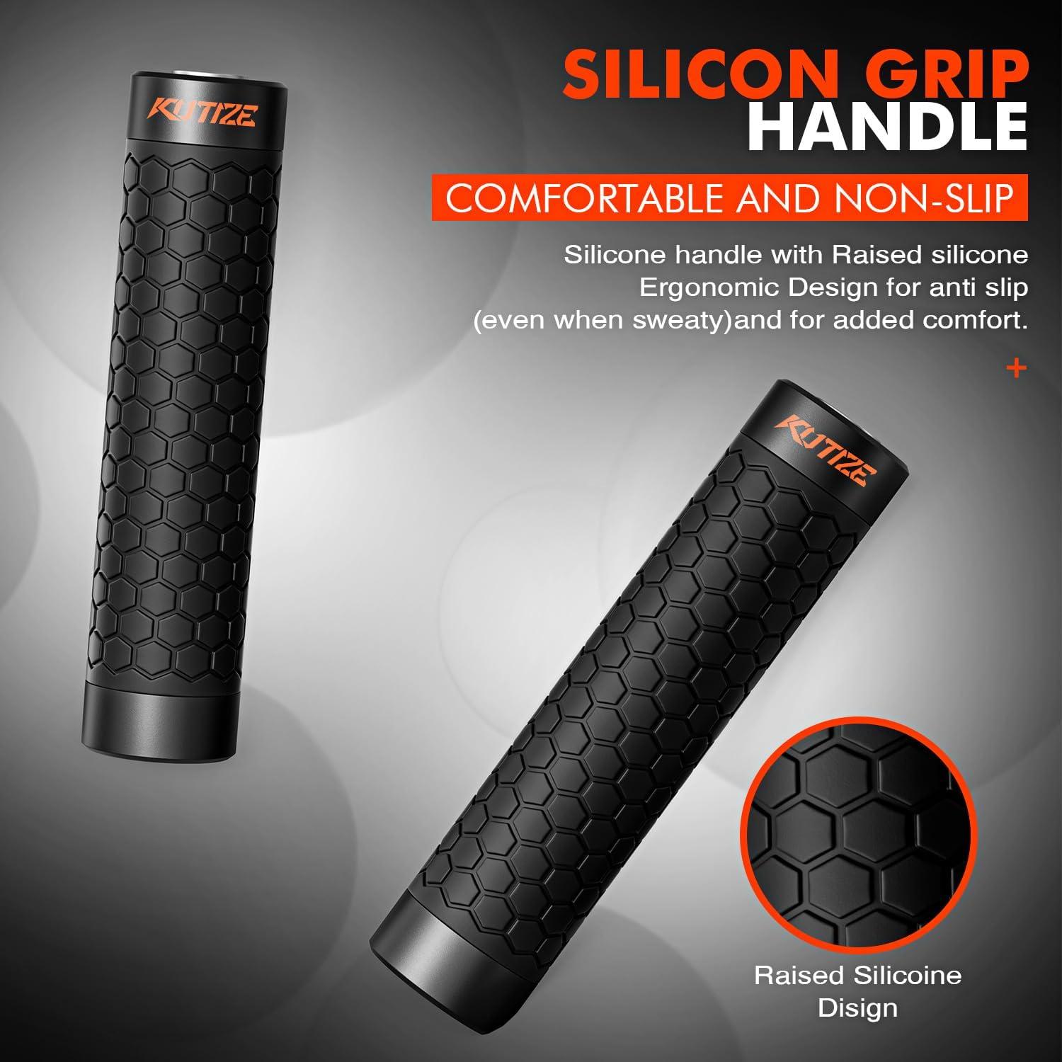 Cuerda de Salto Pesada KUTIZE 0.45kg Ajustable para Fitness