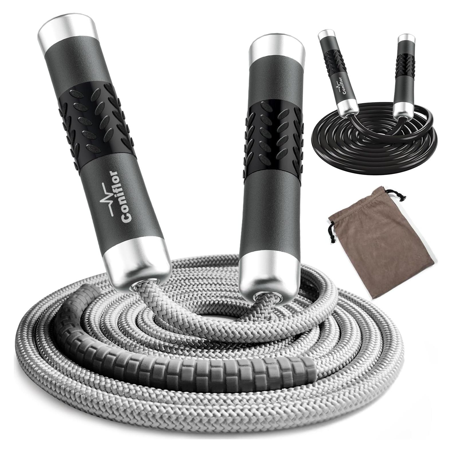 Cuerda de Salto con Peso Coniflor 0.39kg Ajustable 3.05m