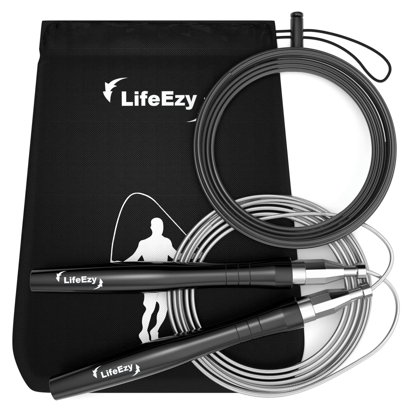 Cuerda de Salto Ponderada LIFEEZY 3.05m Alta Velocidad