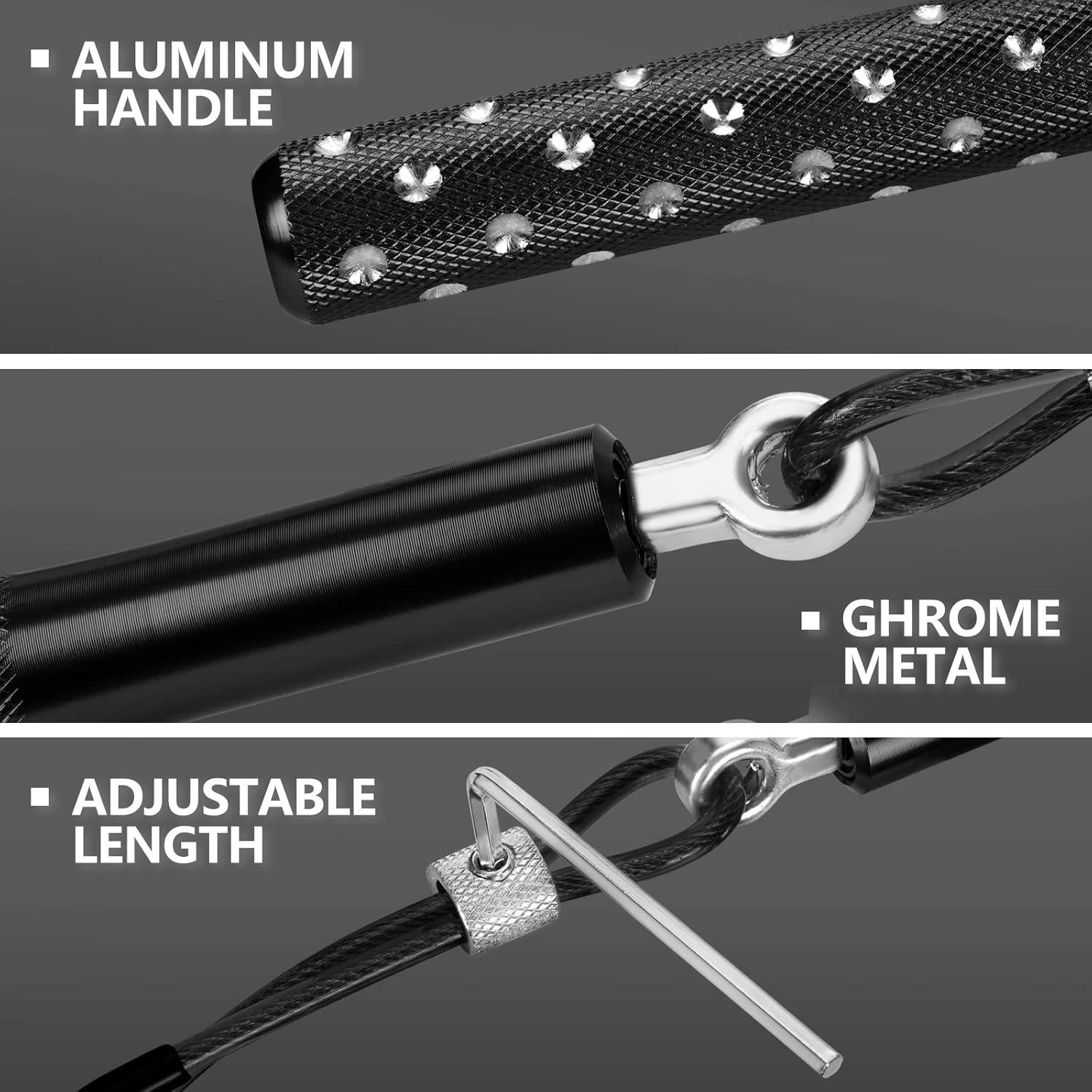 Cuerda de Saltar Ajustable Wastou 3m para Fitness y Ejercicio