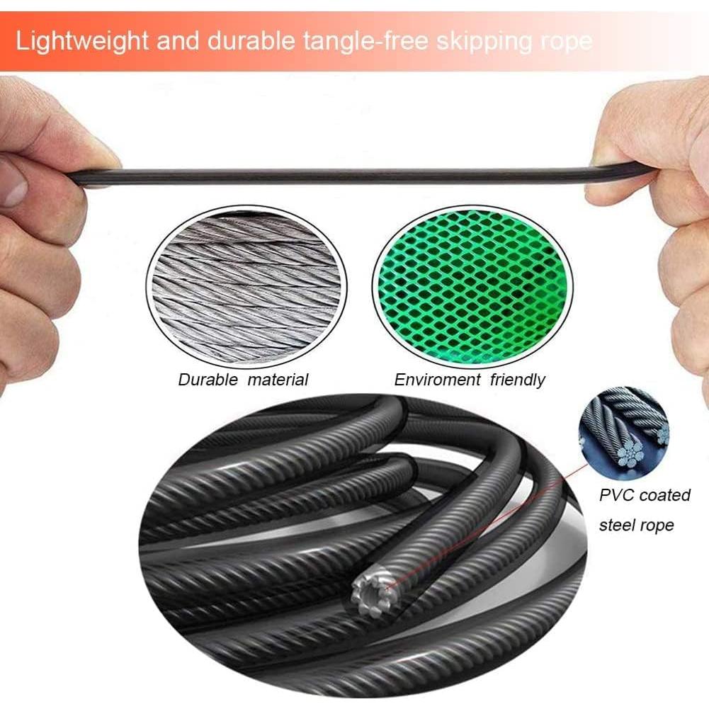 Cuerda de Saltar Redify Ajustable para Fitness 2.79m